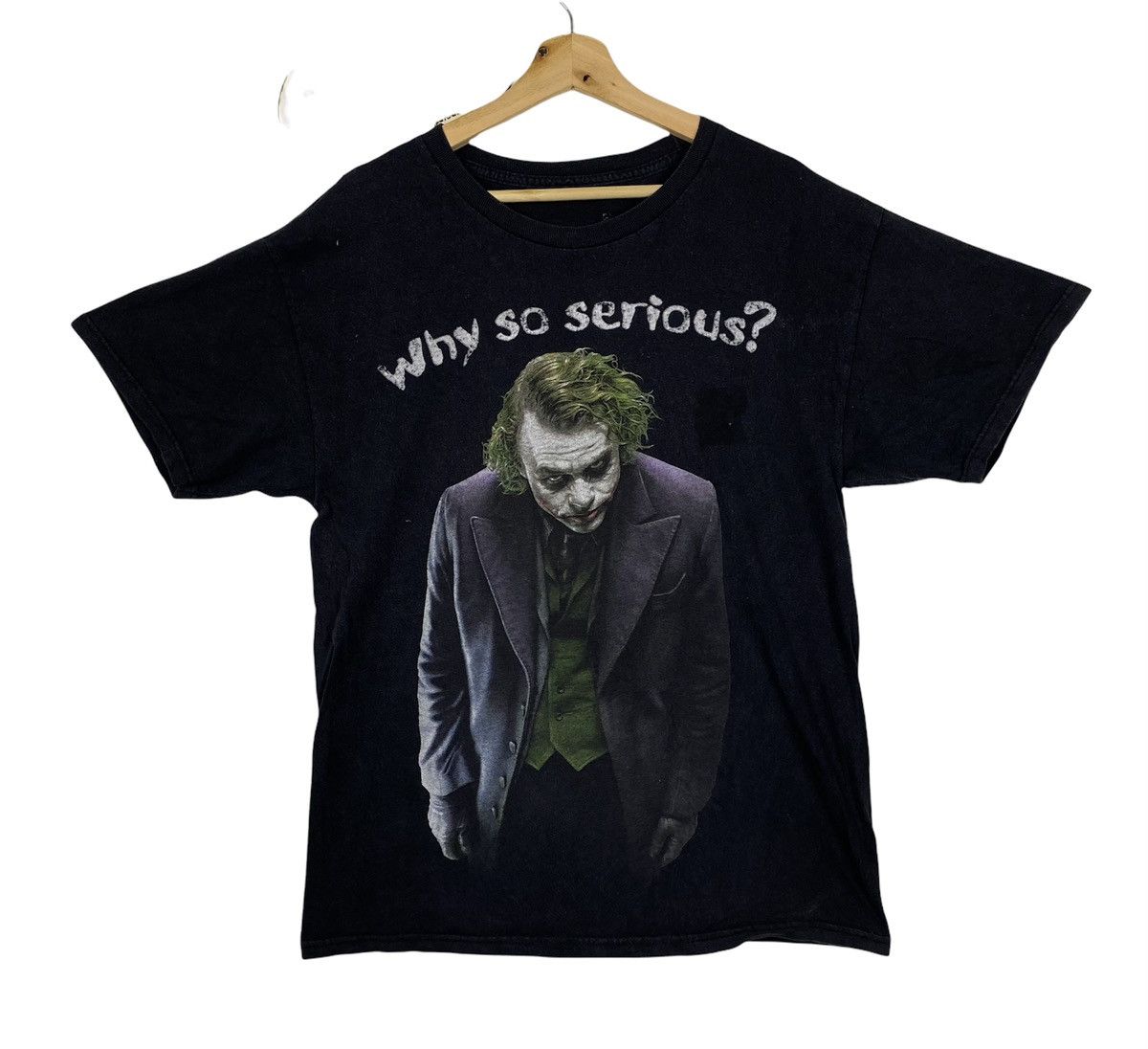 DC Comics OFFER 🔥 The Dark Knight Jokers Why So Serious Tee T Shirt Size US M / EU 48-50 / 2 - 1 Thumbnail