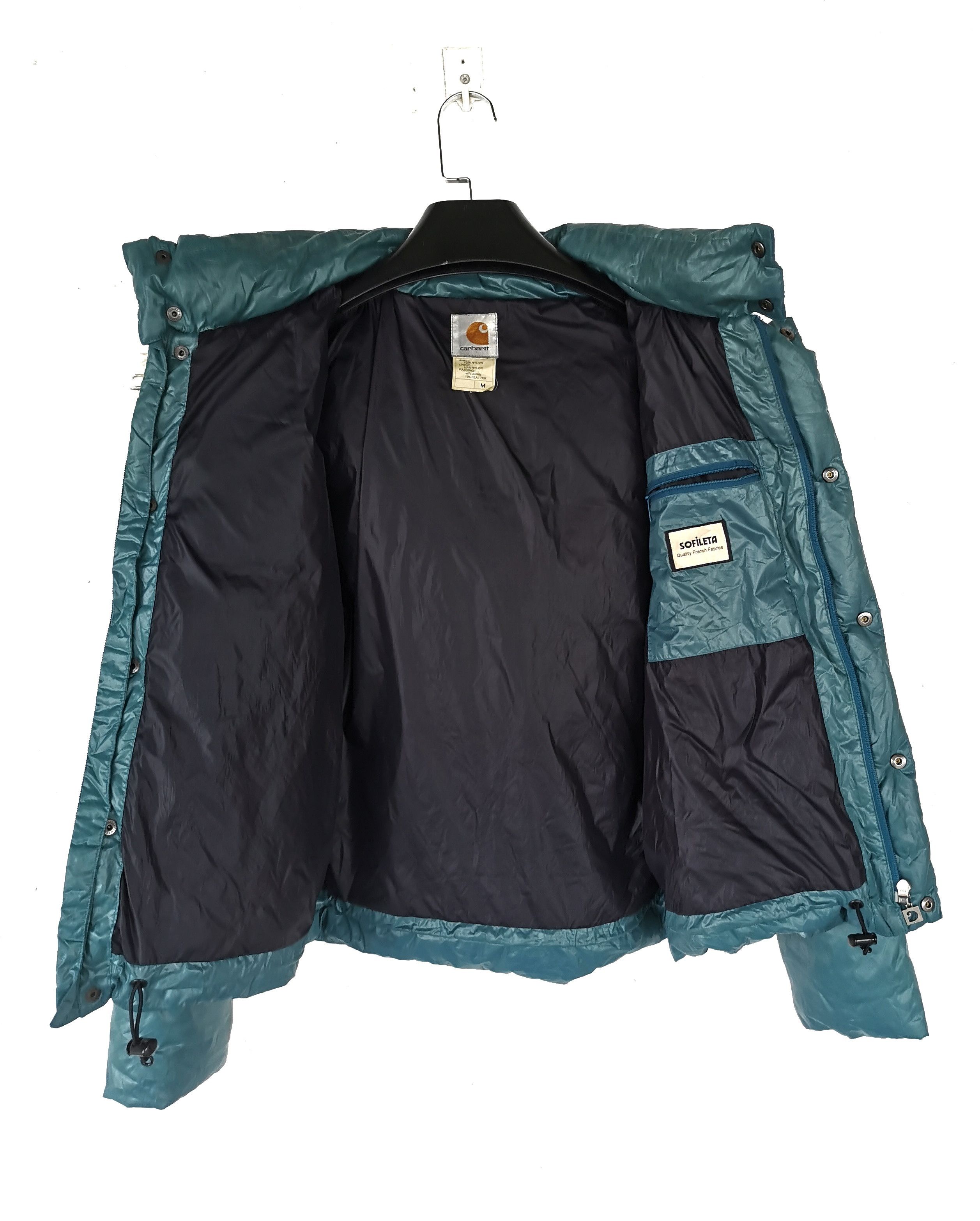 Carhartt 🔥Carhatt Green Puffer Down Fur Jacket🔥 Size US M / EU 48-50 / 2 - 6 Thumbnail