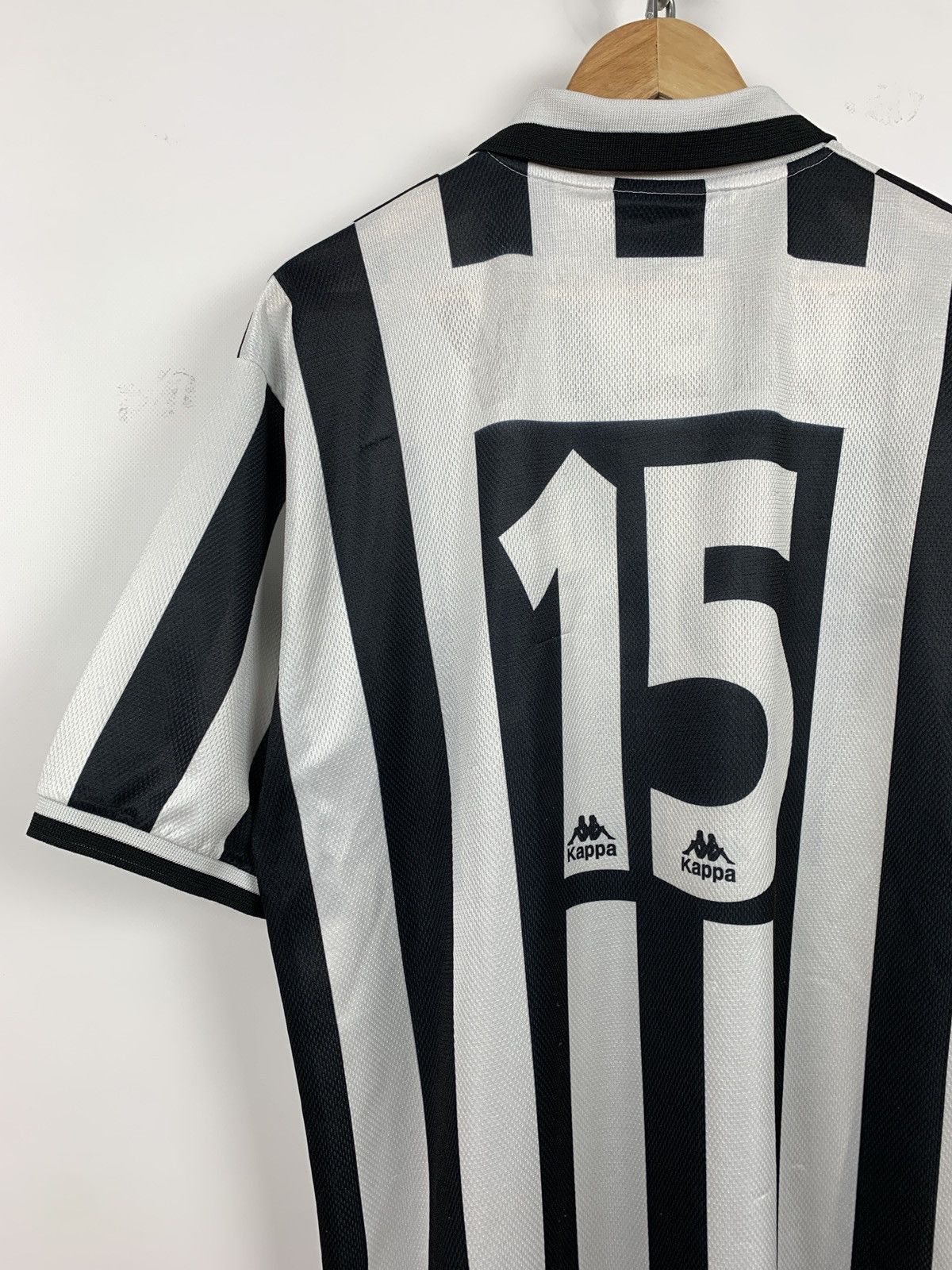 Kappa × Vintage 1995-96 Vintage Kappa Juventus Vieri #15 Home Soccer Jersey Size US XL / EU 56 / 4 - 12 Thumbnail