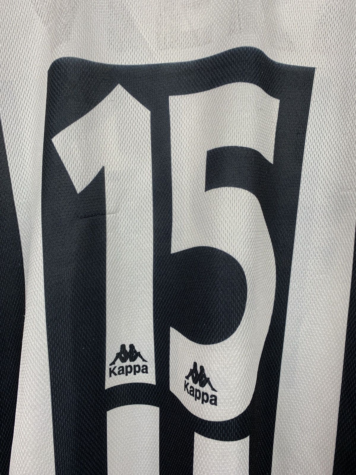 Kappa × Vintage 1995-96 Vintage Kappa Juventus Vieri #15 Home Soccer Jersey Size US XL / EU 56 / 4 - 14 Thumbnail