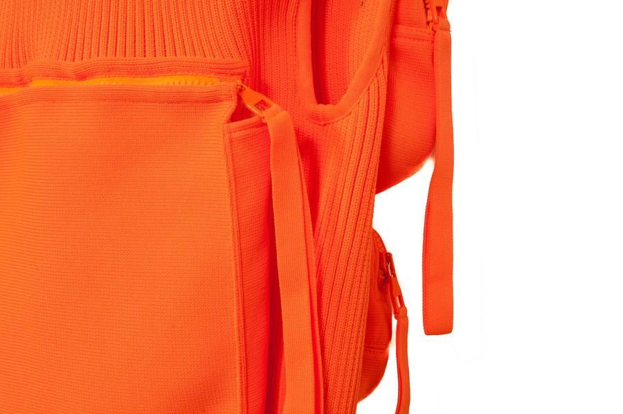 Louis Vuitton LV SS 2019 Runway Ribbed Utility Gilet Vest Orange Virgil Size US S / EU 44-46 / 1 - 8 Thumbnail