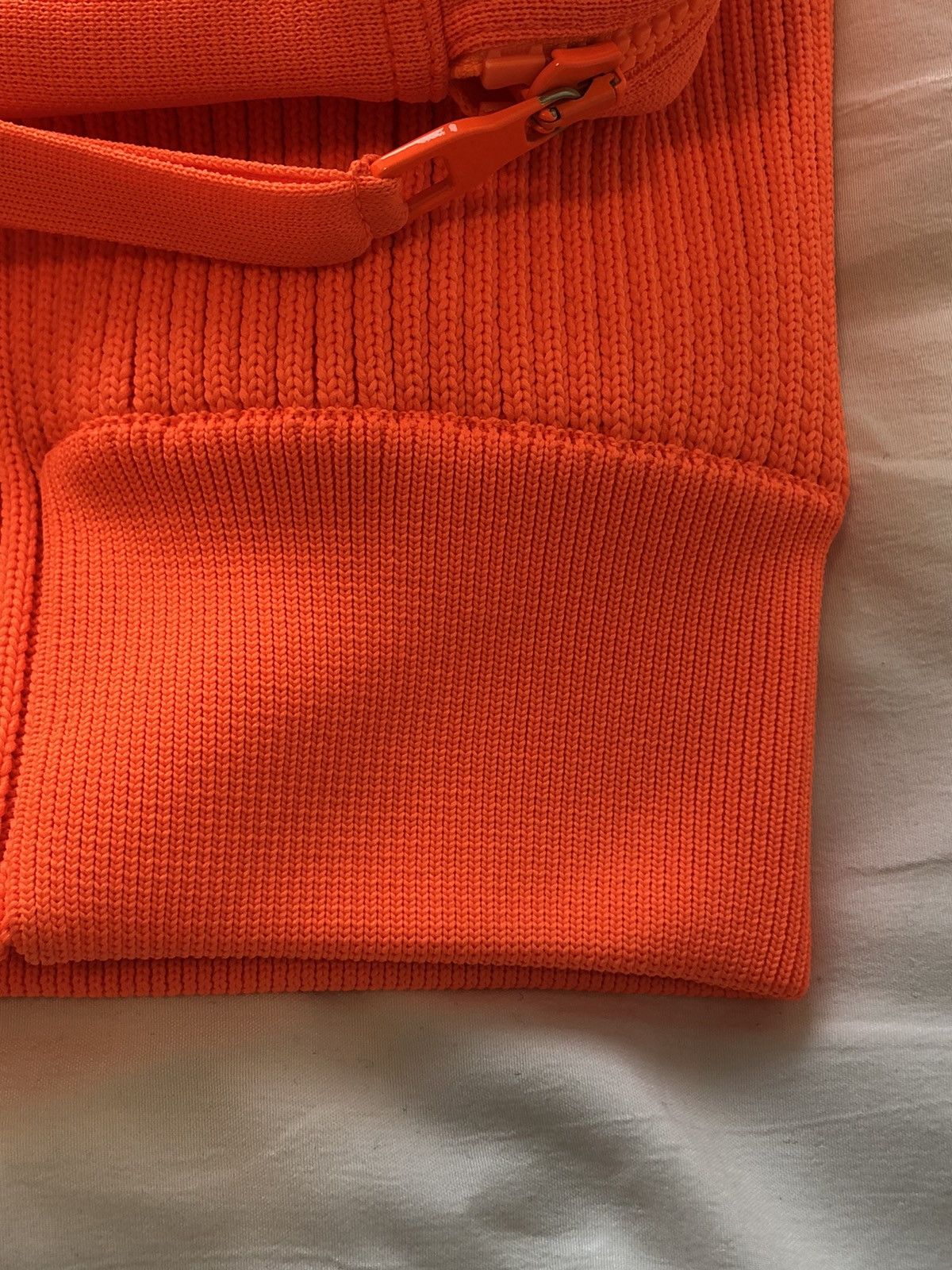 Louis Vuitton LV SS 2019 Runway Ribbed Utility Gilet Vest Orange Virgil Size US S / EU 44-46 / 1 - 12 Thumbnail