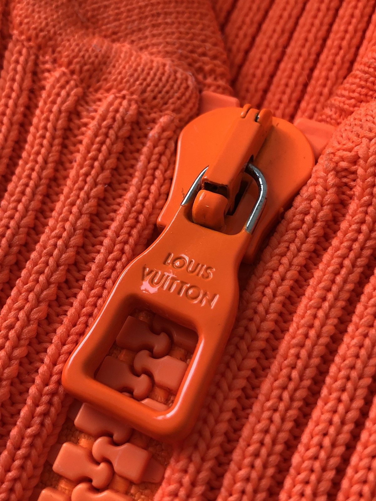 Louis Vuitton LV SS 2019 Runway Ribbed Utility Gilet Vest Orange Virgil Size US S / EU 44-46 / 1 - 17 Thumbnail