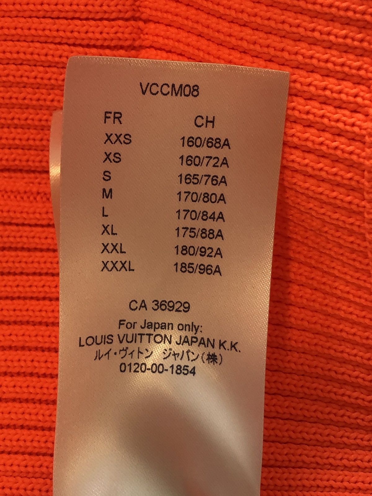 Louis Vuitton LV SS 2019 Runway Ribbed Utility Gilet Vest Orange Virgil Size US S / EU 44-46 / 1 - 21 Thumbnail