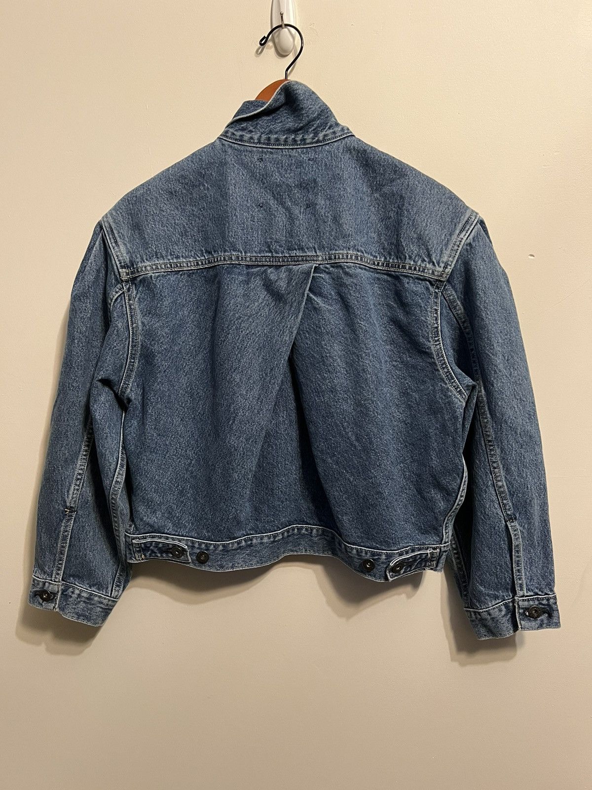 Levi's × Levi's Made & Crafted Levis Sunray Trucker Made & Crafted Cropped Denim Jacket Size XS / US 0-2 / IT 36-38 - 2 Thumbnail