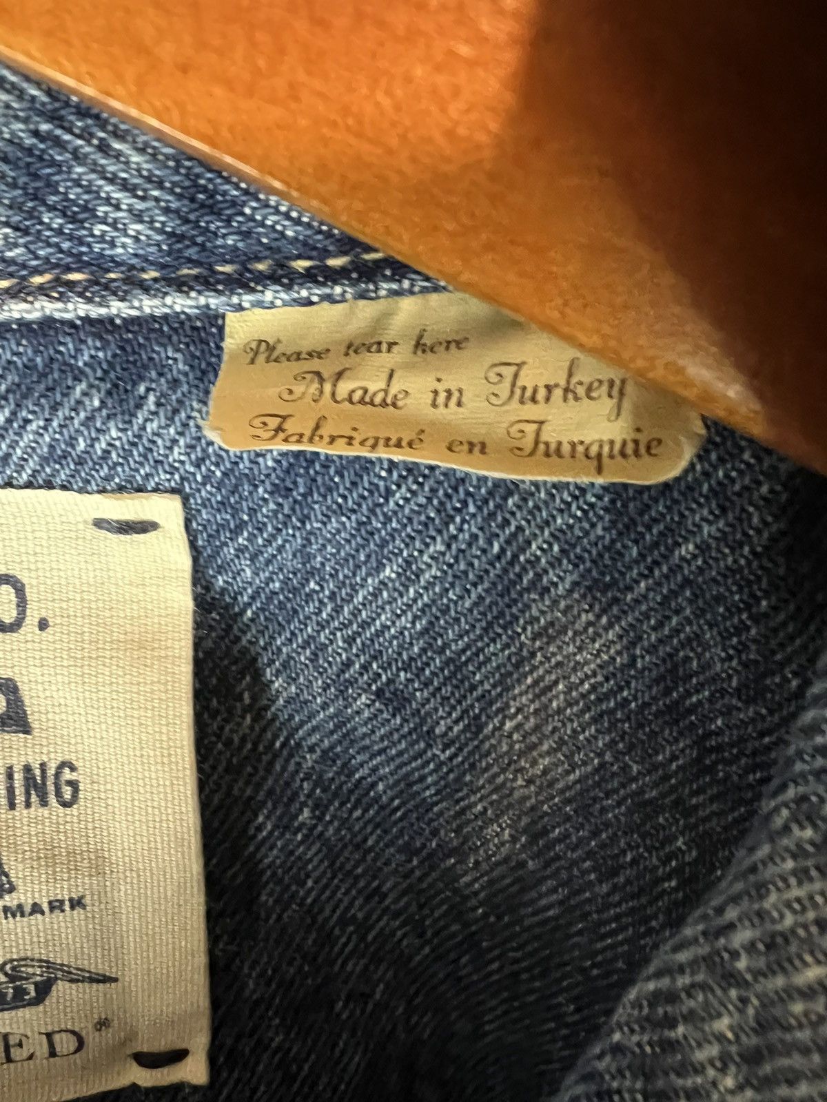 Levi's × Levi's Made & Crafted Levis Sunray Trucker Made & Crafted Cropped Denim Jacket Size XS / US 0-2 / IT 36-38 - 3 Thumbnail