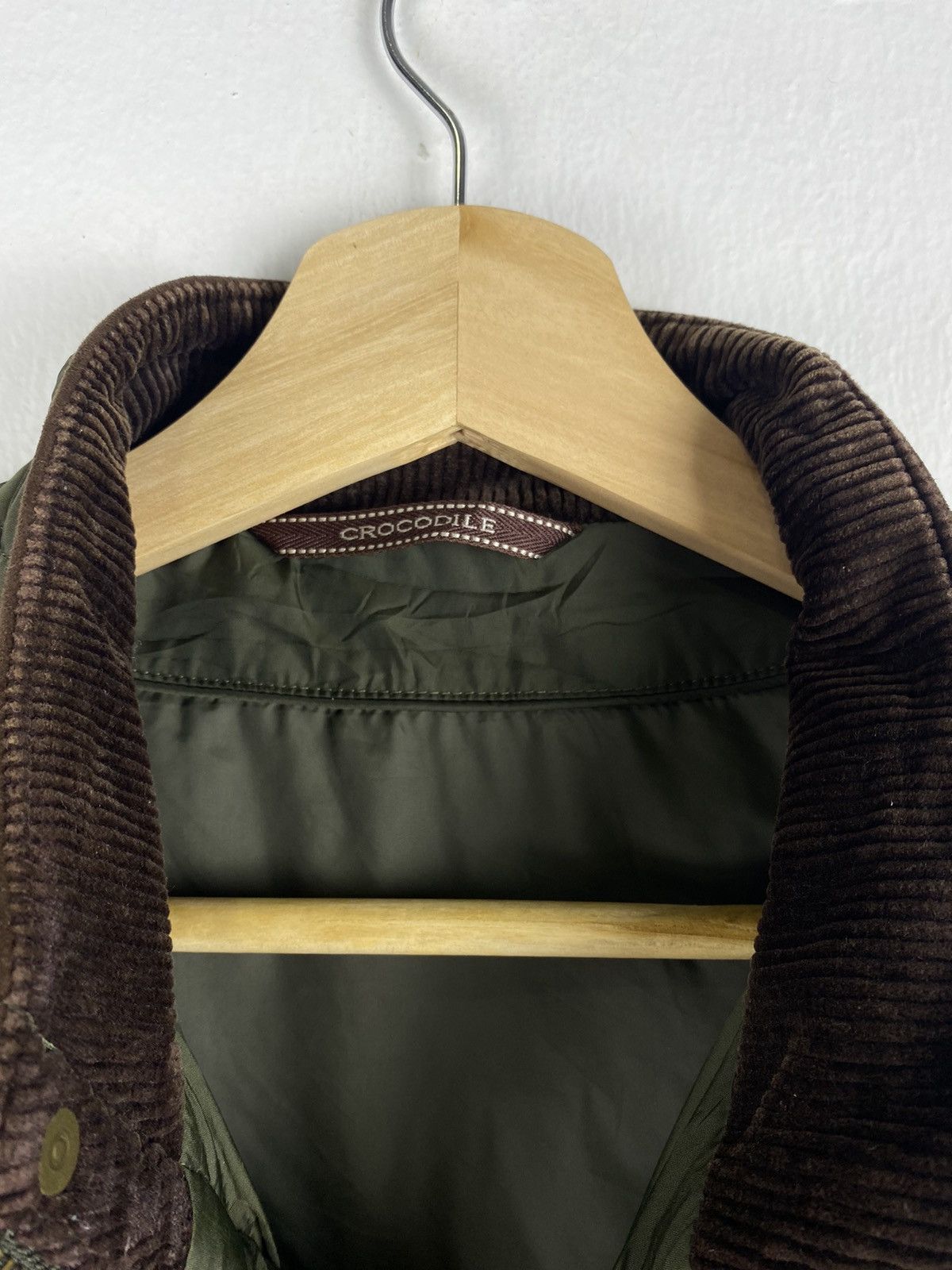Japanese Brand GONE 🔥 Vintage Crocodile Military Puffer Quilted Vest Size US L / EU 52-54 / 3 - 4 Thumbnail