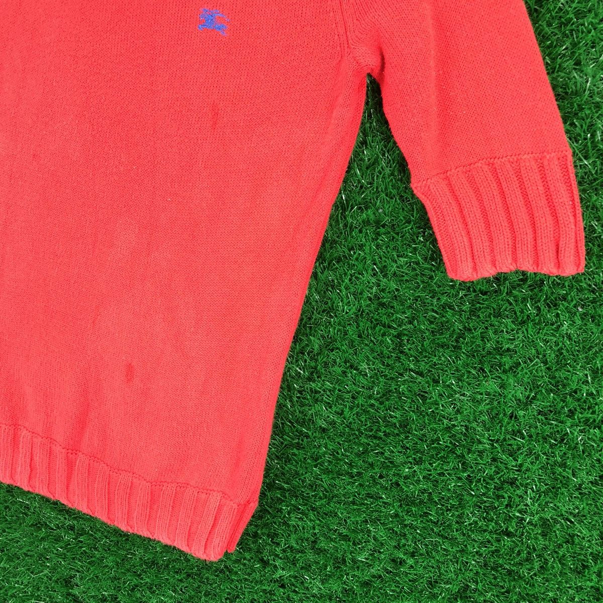 Burberry Vintage Burberry London Blue Label Knit Short Sweater Size XXS / US 00 / IT 34 - 3 Thumbnail