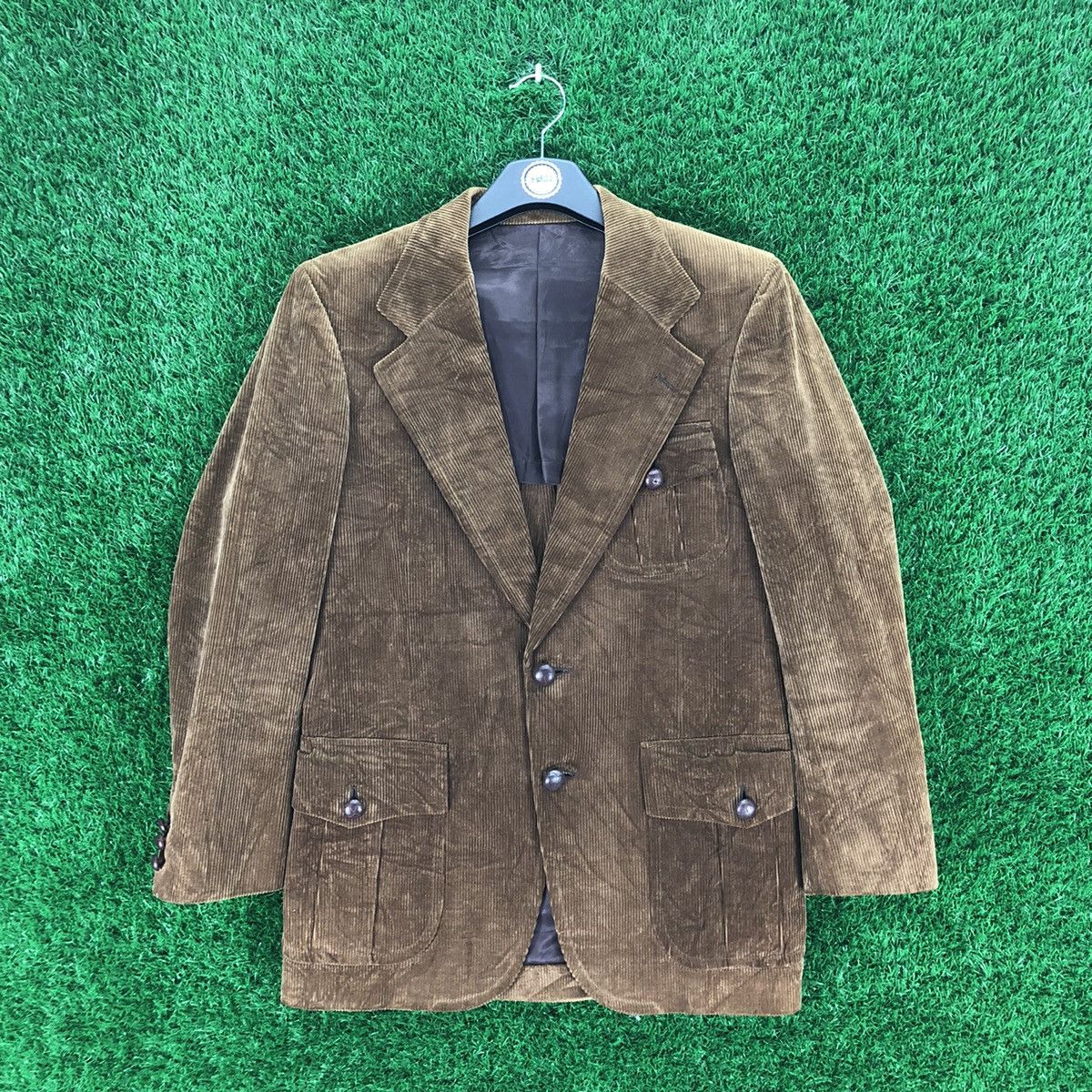 Van Vintage Corduroy Rugged Blazer by Van Size US S / EU 44-46 / 1 - 1 Thumbnail