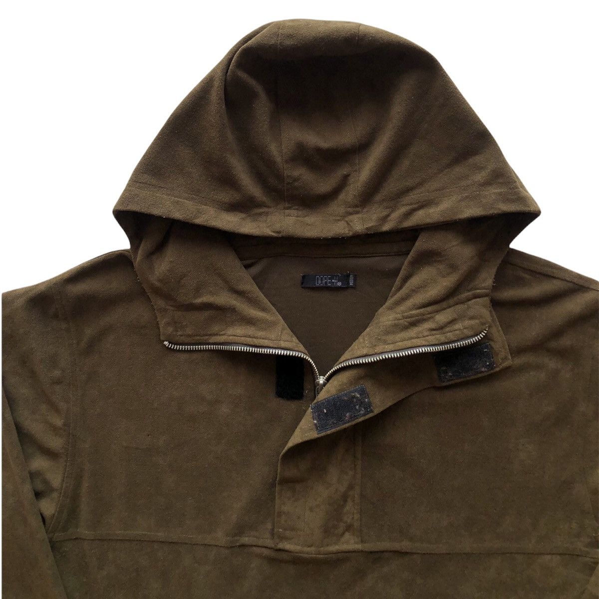Japanese Brand Vintage Anorak Velvet Jacket Hoodie Pullover by Dope H Size US M / EU 48-50 / 2 - 2 Thumbnail