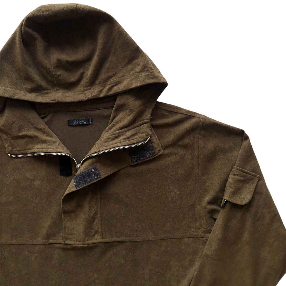 Japanese Brand Vintage Anorak Velvet Jacket Hoodie Pullover by Dope H Size US M / EU 48-50 / 2 - 4 Thumbnail