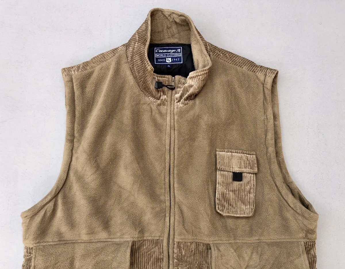 Japanese Brand Coverage Seven Tactical Fleece Vest Size US L / EU 52-54 / 3 - 2 Thumbnail