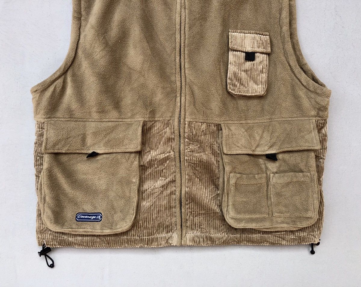 Japanese Brand Coverage Seven Tactical Fleece Vest Size US L / EU 52-54 / 3 - 3 Thumbnail