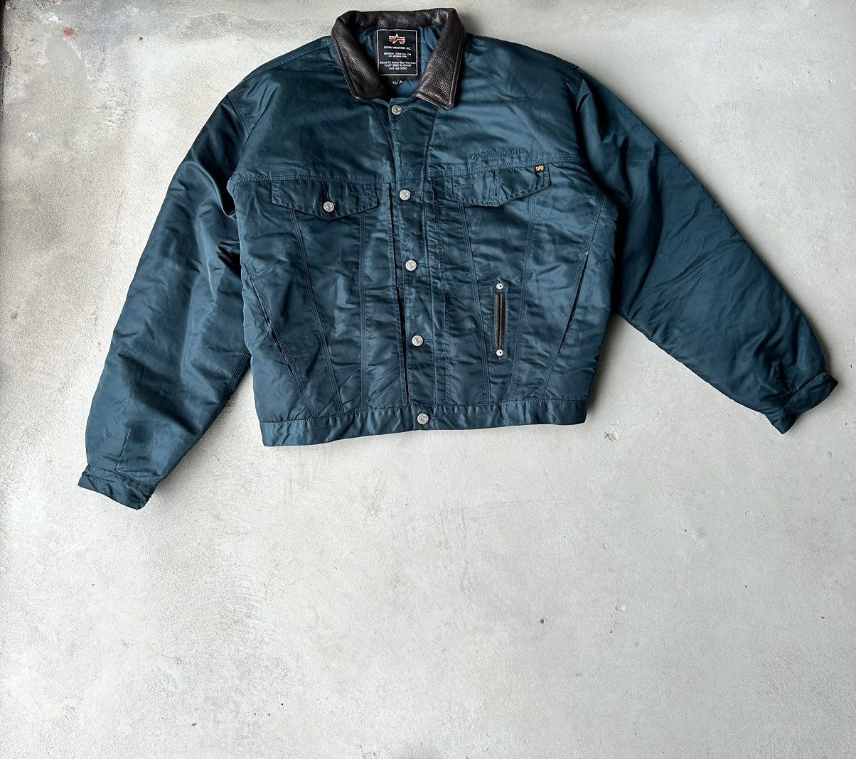 image of 90's Alpha Industries Like Detroit Jacket, Men's (Size XL)