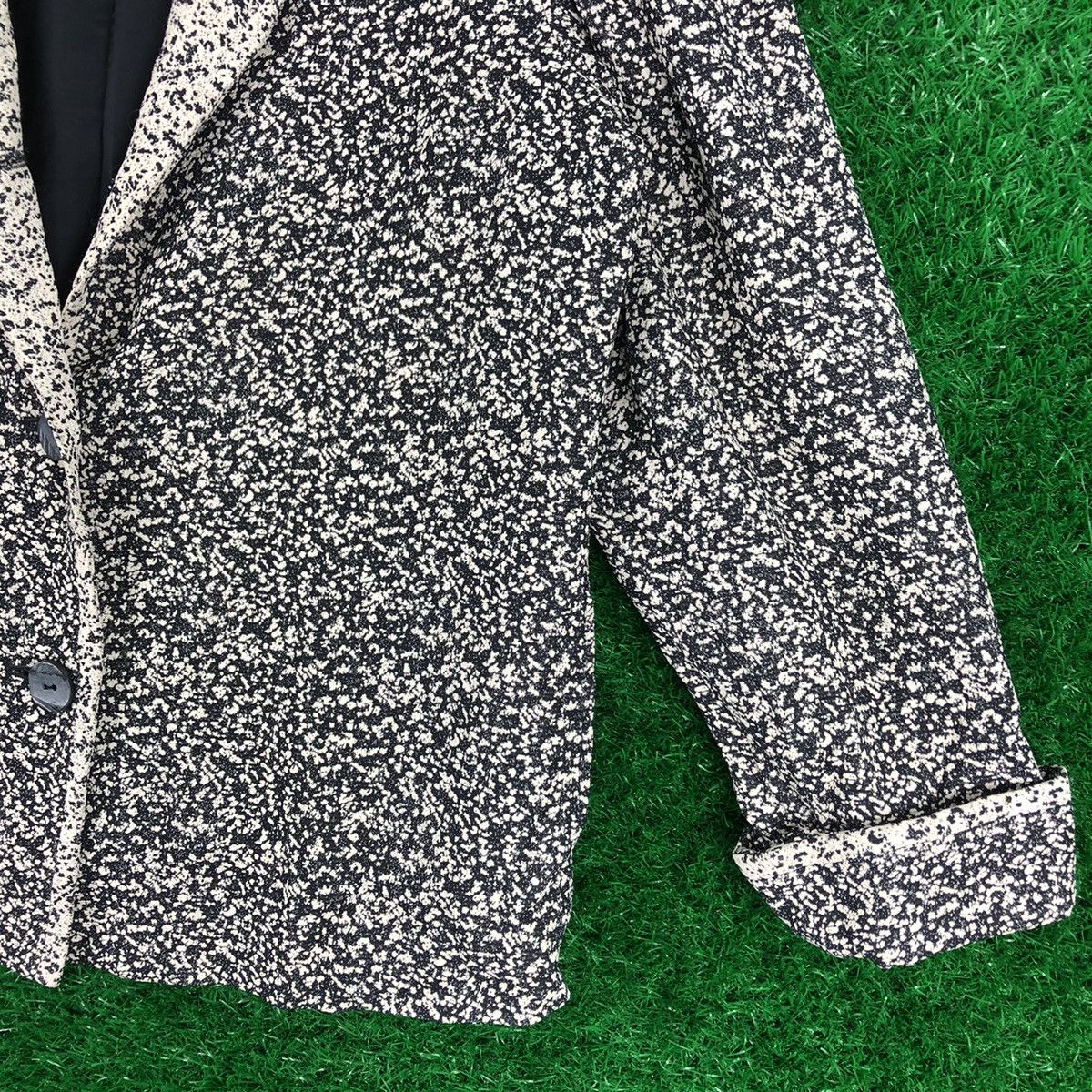 Japanese Brand Vintage 80's Coat Jacket Women Nice Design by Couture Fine Size M / US 6-8 / IT 42-44 - 3 Thumbnail