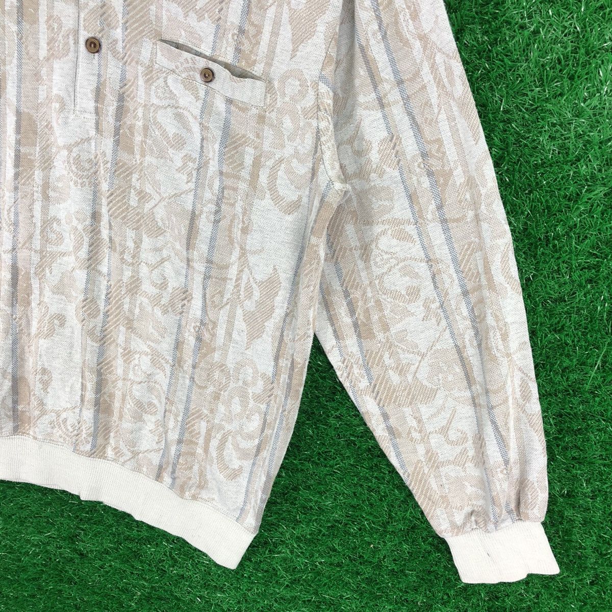 Japanese Brand Vintage 80's Knit Polo Shirts Size US S / EU 44-46 / 1 - 3 Thumbnail