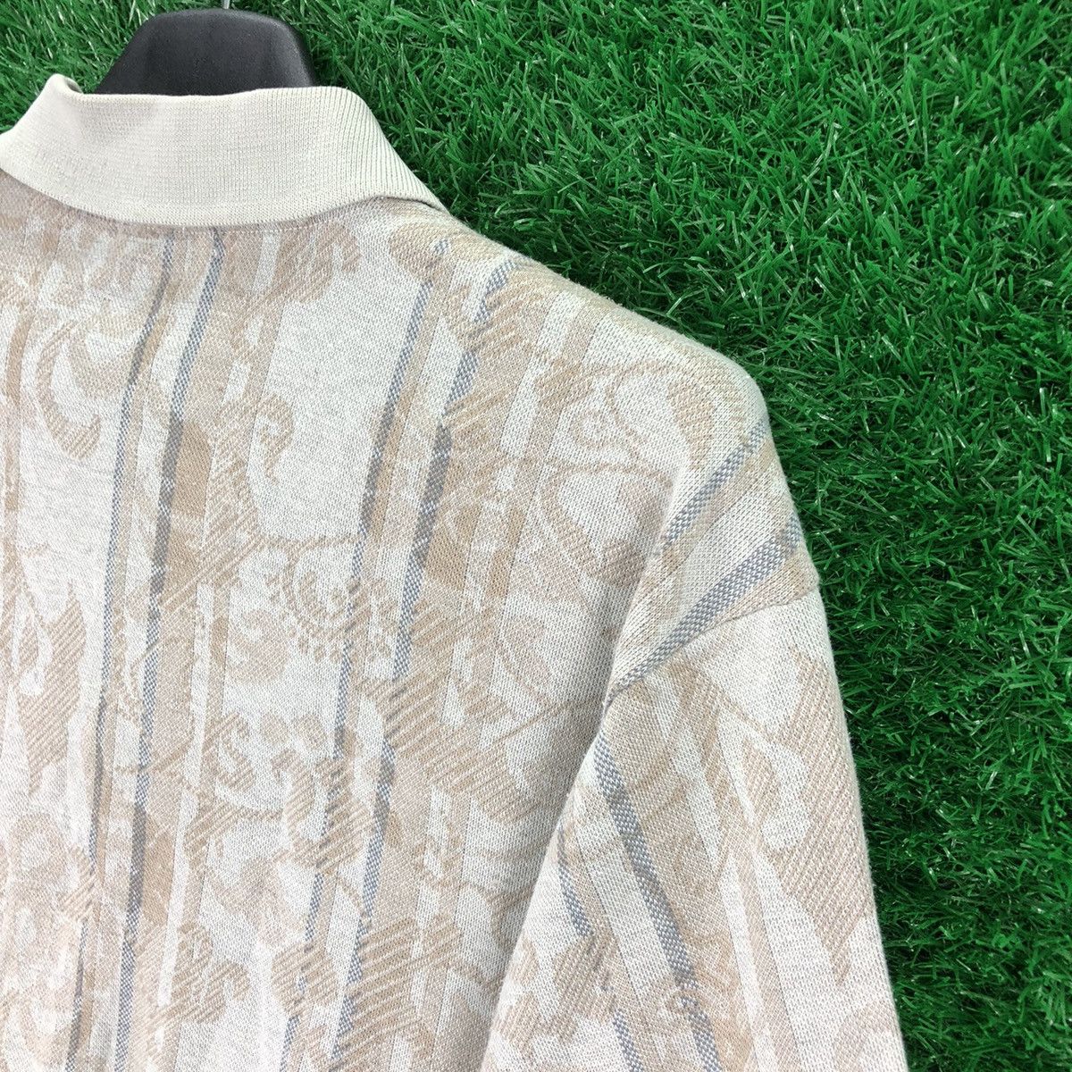 Japanese Brand Vintage 80's Knit Polo Shirts Size US S / EU 44-46 / 1 - 5 Thumbnail