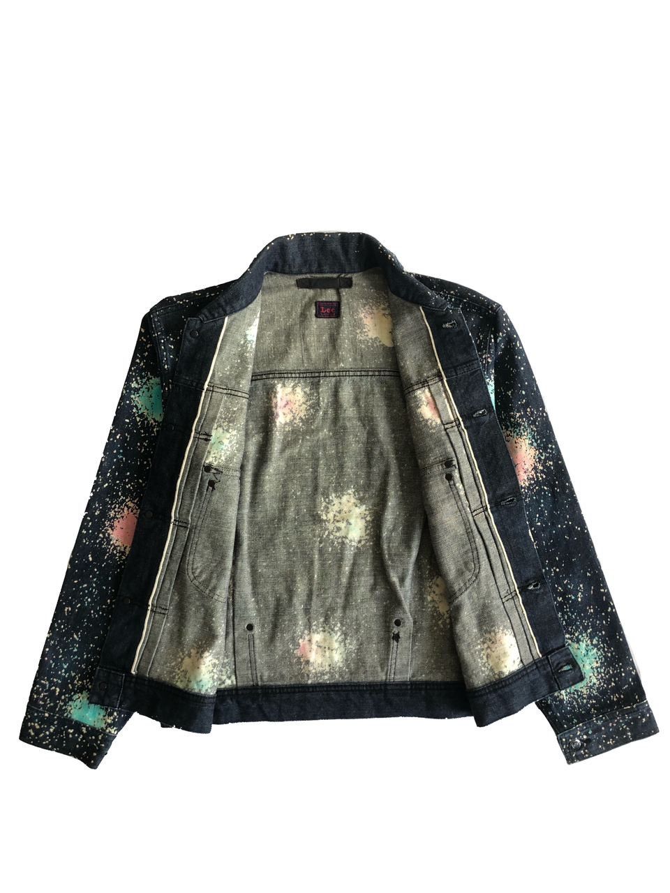 1990s Issey Miyake x Lee Splatter Paint Type -2 Jacket