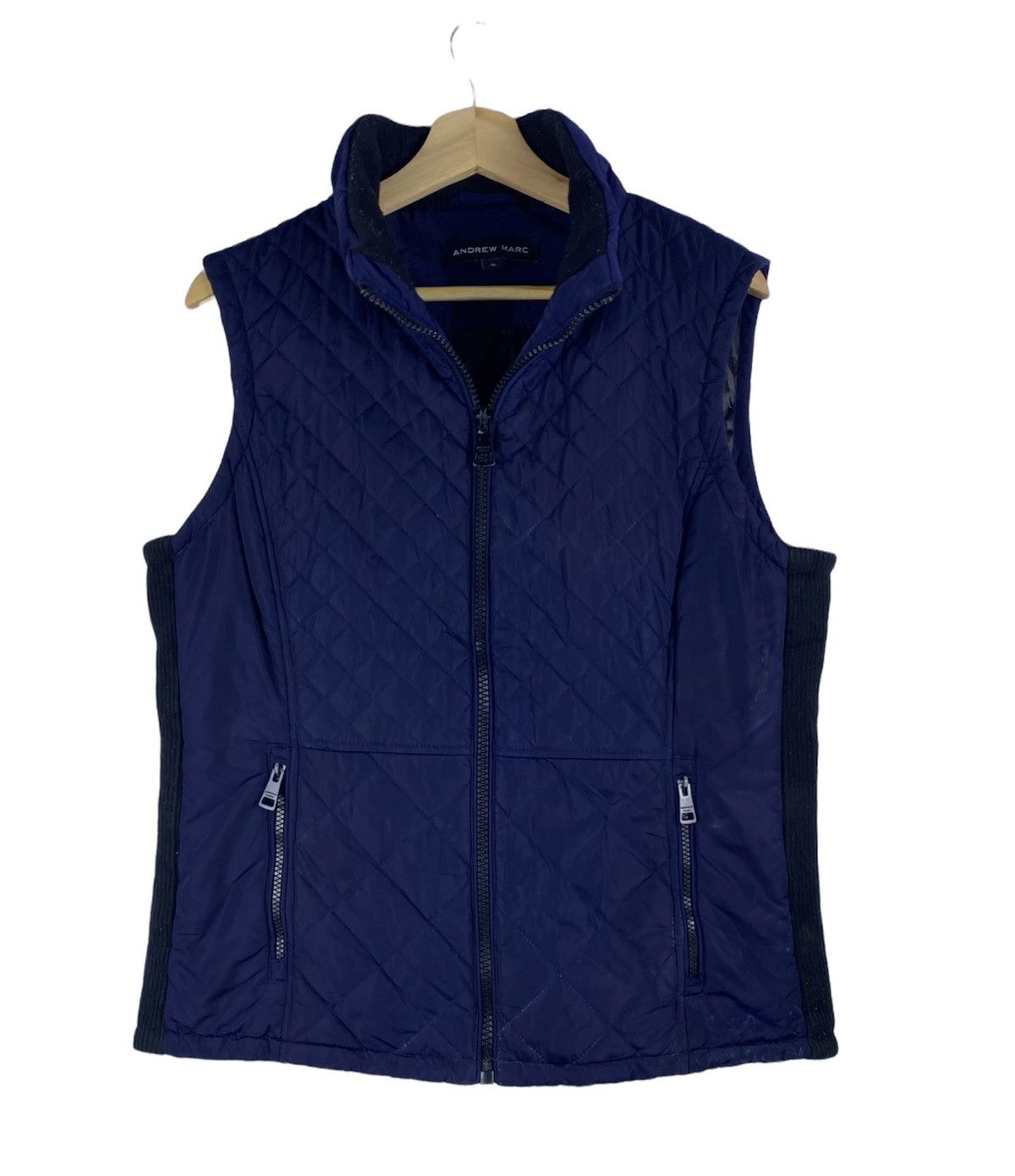 Andrew Marc GONE 🔥 Vintage Andrew Marc Puffer Quilted Vest Size US XL / EU 56 / 4 - 1 Thumbnail