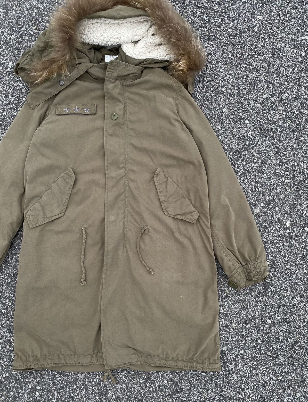 Avirex Vintage Avirex X earth music Military Fur Parka Long Jacket Size US S / EU 44-46 / 1 - 2 Thumbnail