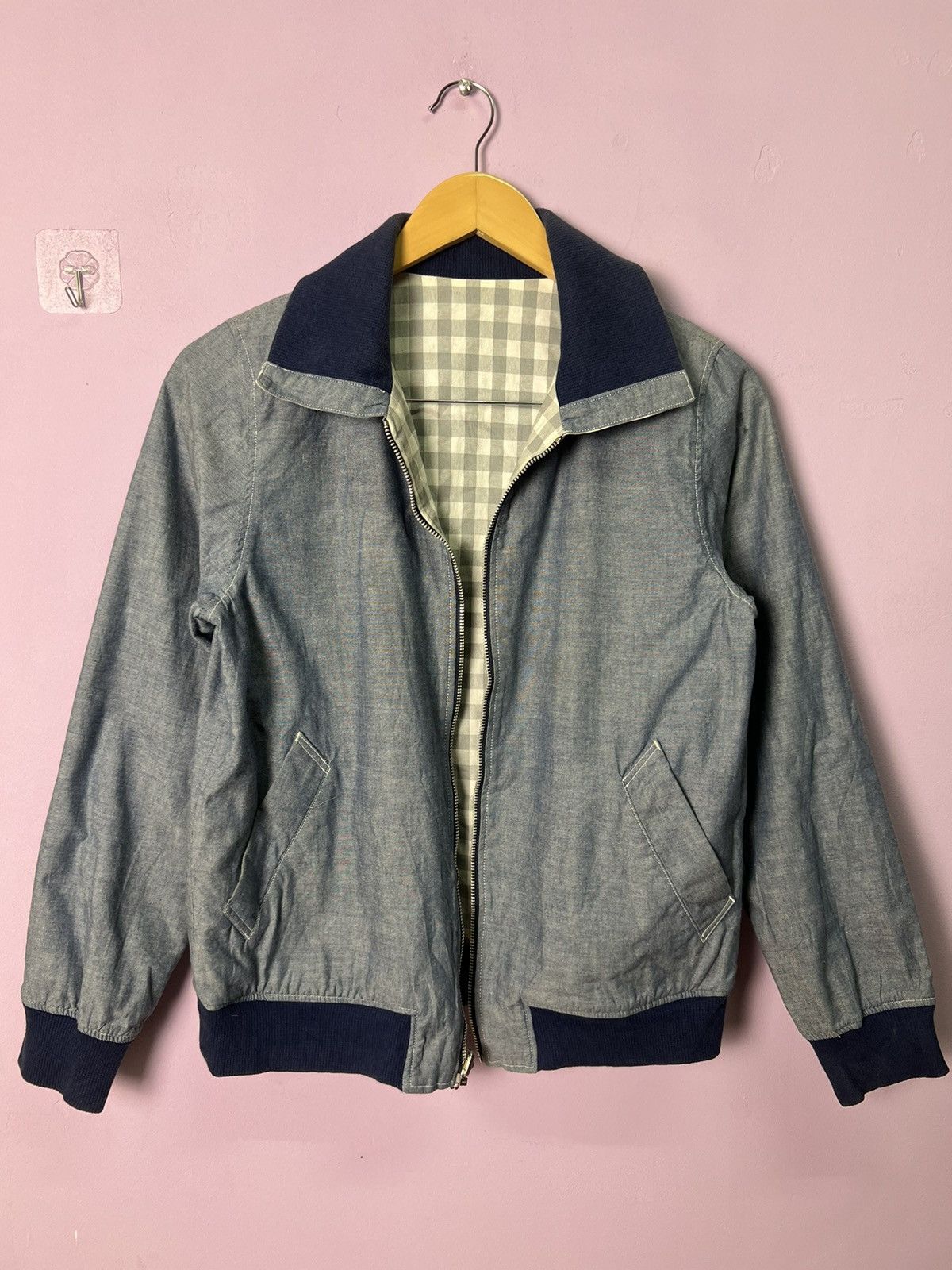 Japanese Brand 🔥Dept Reversible Zipper Jacket Size US S / EU 44-46 / 1 - 1 Thumbnail
