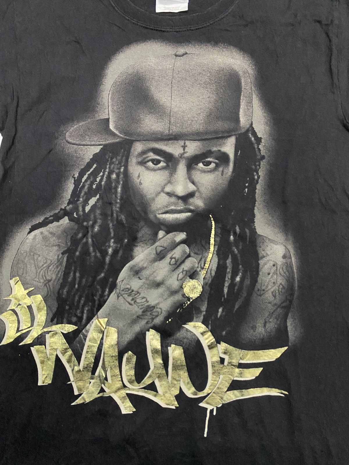Lil Wayne × Rap Tees × Vintage Vintage Lil Wayne Rare Rap Tees Size US S / EU 44-46 / 1 - 3 Thumbnail