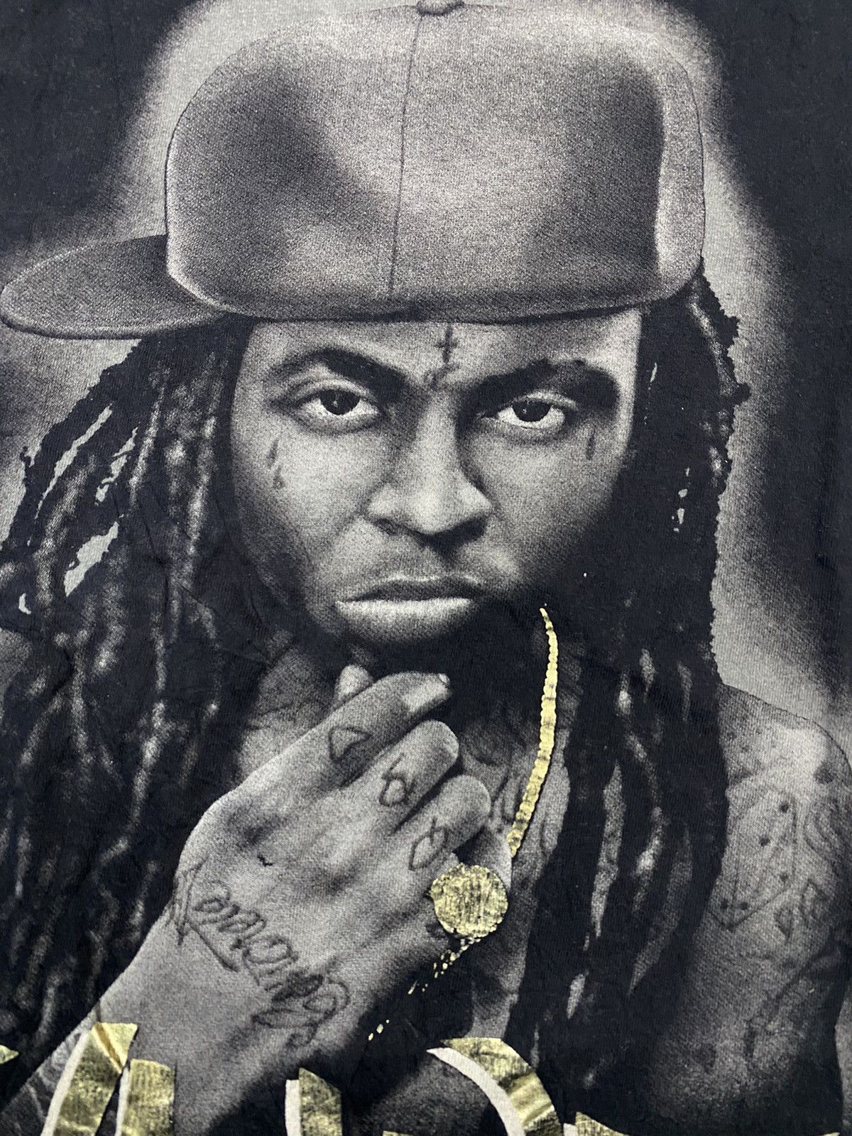 Lil Wayne × Rap Tees × Vintage Vintage Lil Wayne Rare Rap Tees Size US S / EU 44-46 / 1 - 4 Thumbnail