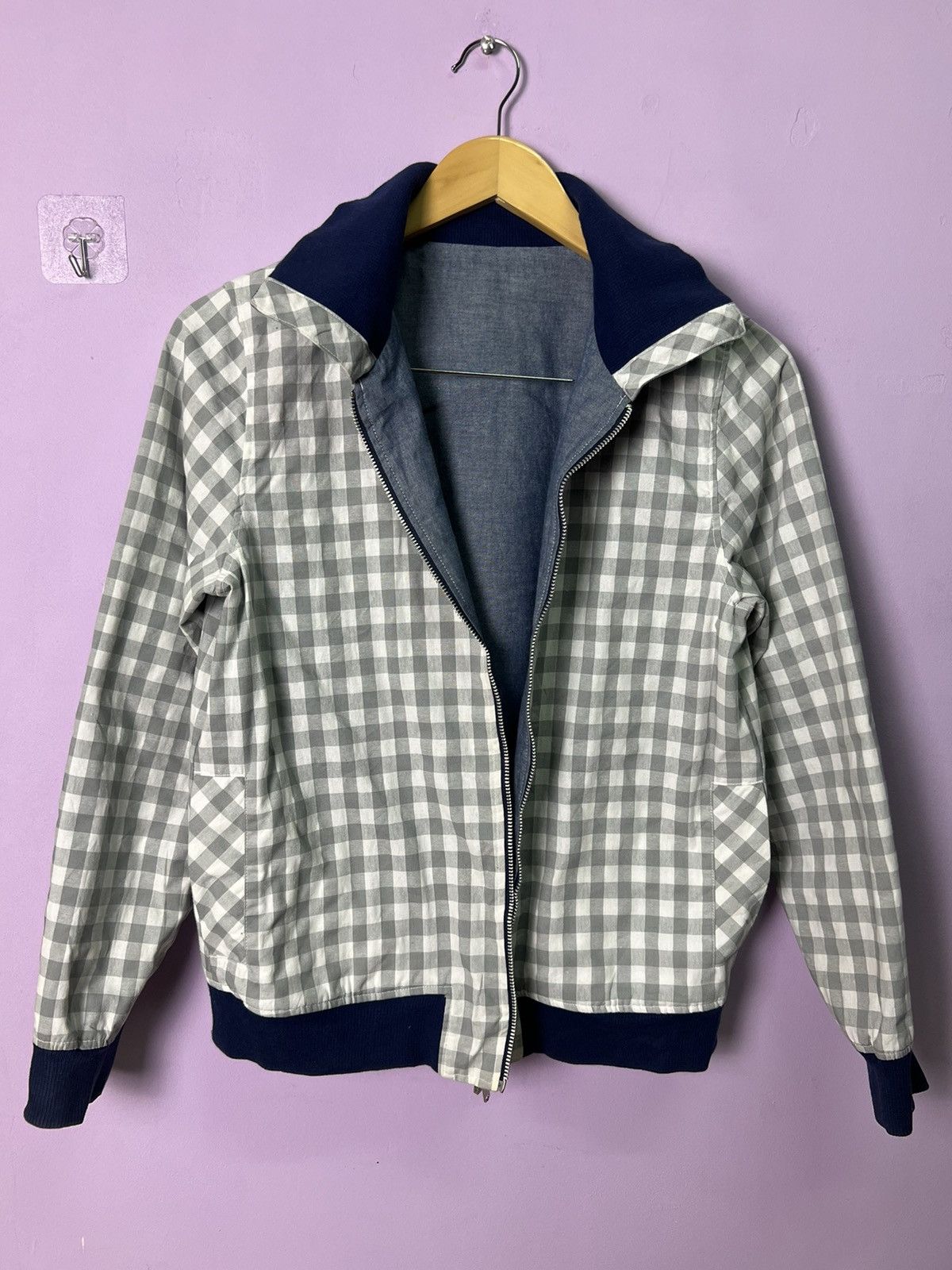 Japanese Brand 🔥Dept Reversible Zipper Jacket Size US S / EU 44-46 / 1 - 1 Thumbnail