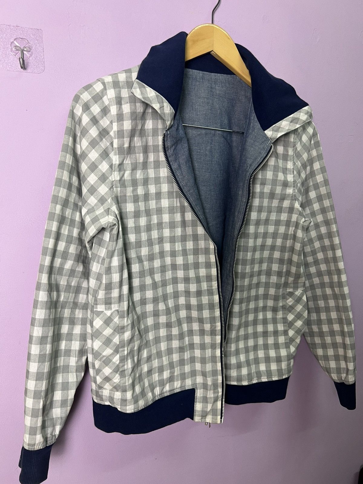 Japanese Brand 🔥Dept Reversible Zipper Jacket Size US S / EU 44-46 / 1 - 5 Thumbnail