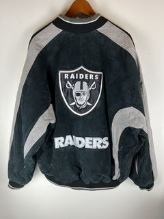 Oakland Raiders Logo NFL Leather Jacket For Men And Women - Freedomdesign