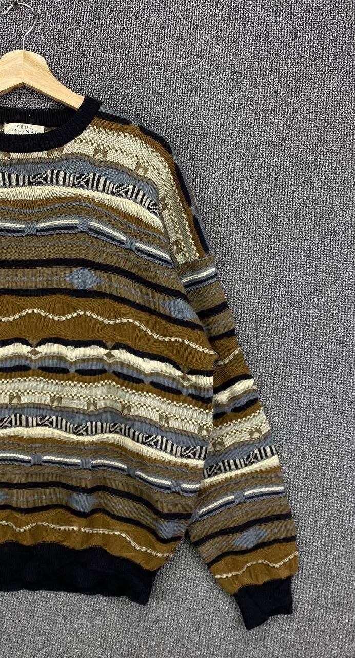 Coogi Vintge Rega Salinas Coogi Style Cable Knit Sweater Size US L / EU 52-54 / 3 - 4 Thumbnail
