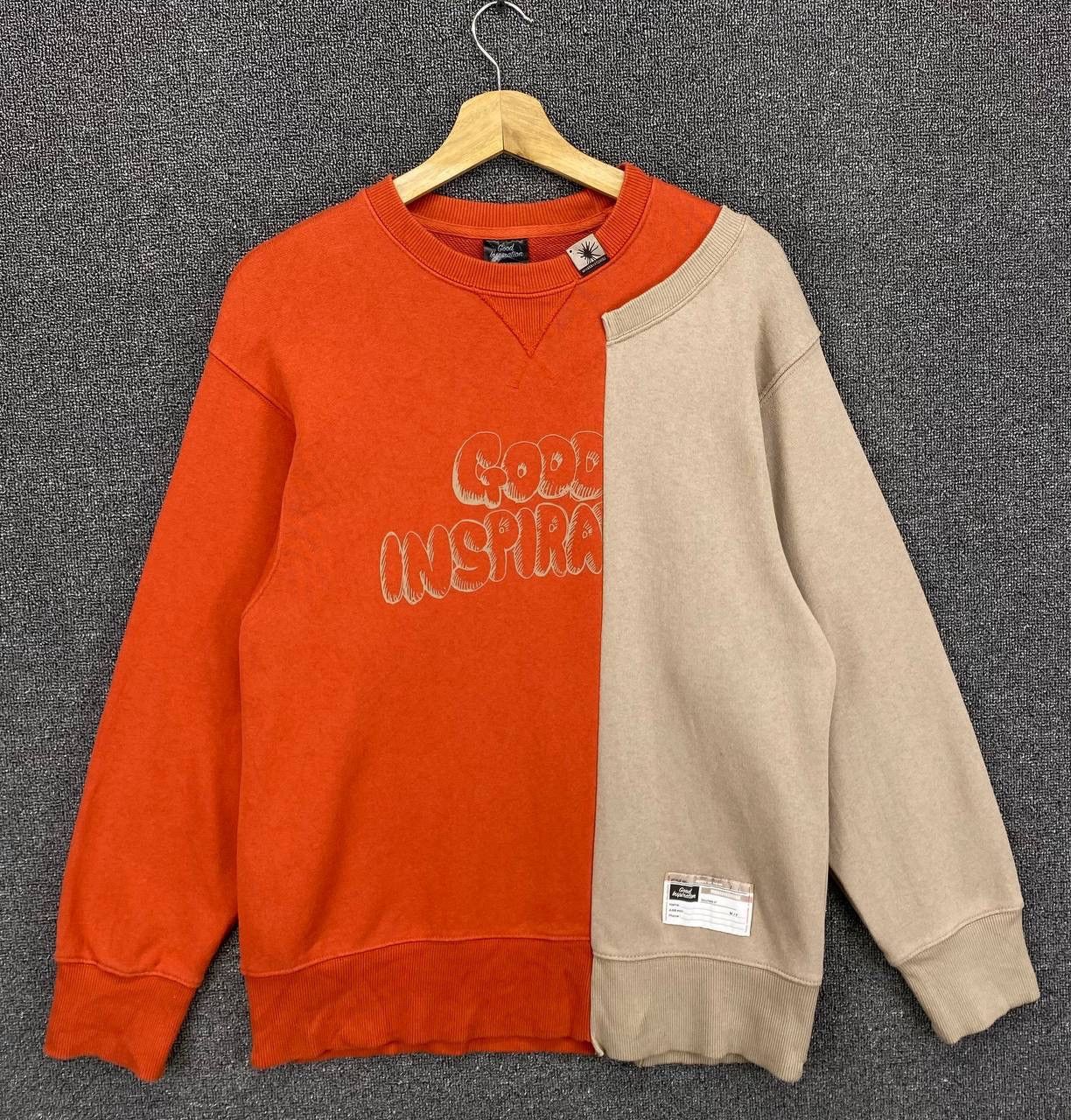 GU × Maison MIHARA YASUHIRO Miharayasuhuro x GU Good Inspiration 2Tone Rare Sweatshirt Size US S / EU 44-46 / 1 - 1 Thumbnail
