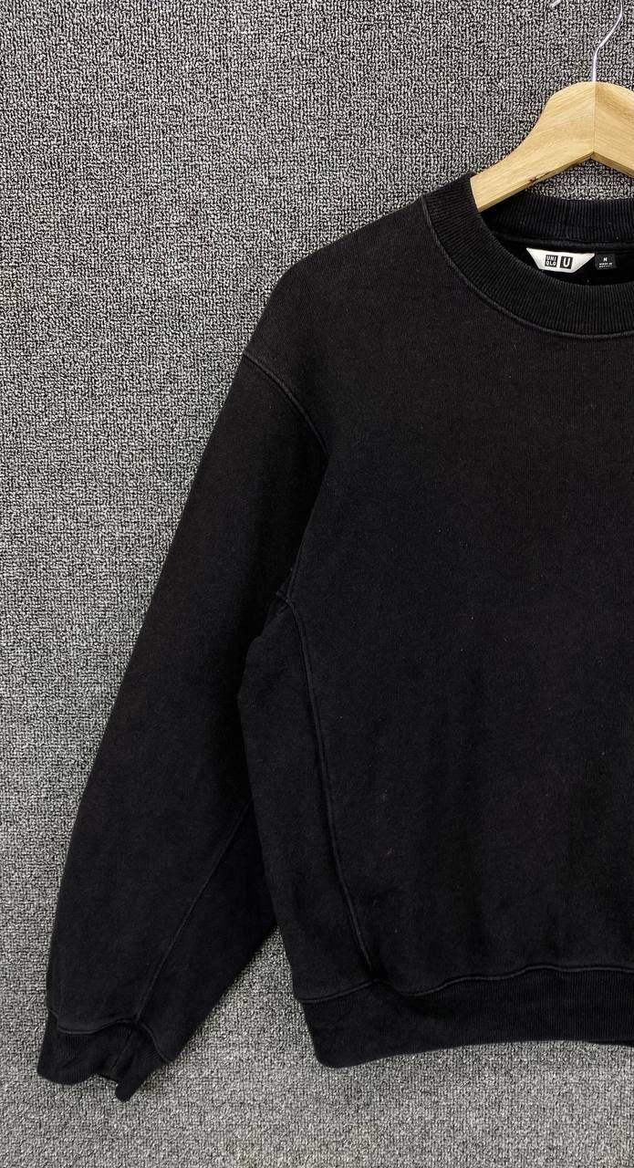 Lemaire × Uniqlo Lemaire x Uniqlo U Black Sweatshirt Size M / US 6-8 / IT 42-44 - 3 Thumbnail