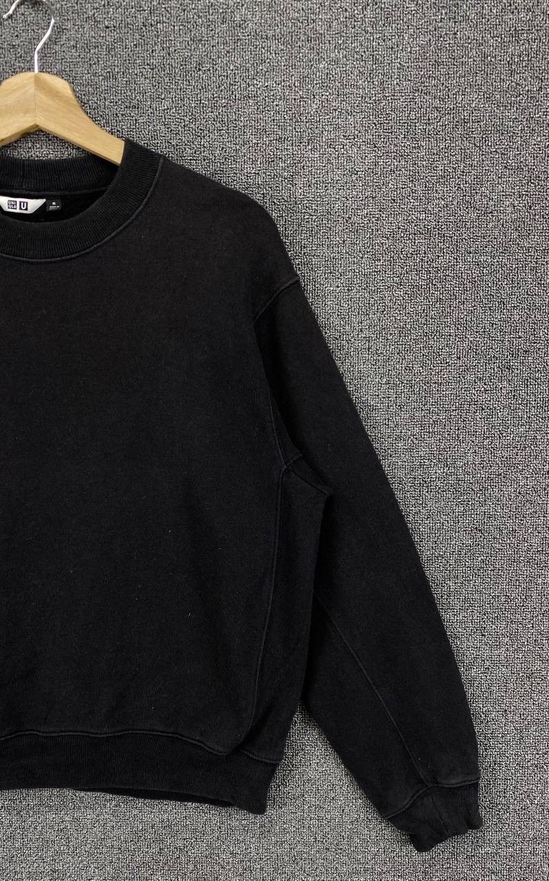 Lemaire × Uniqlo Lemaire x Uniqlo U Black Sweatshirt Size M / US 6-8 / IT 42-44 - 4 Thumbnail