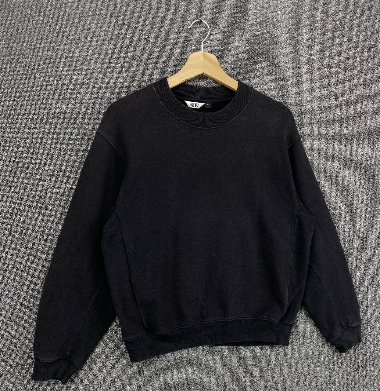 Lemaire × Uniqlo Lemaire x Uniqlo U Black Sweatshirt Size M / US 6-8 / IT 42-44 - 2 Thumbnail