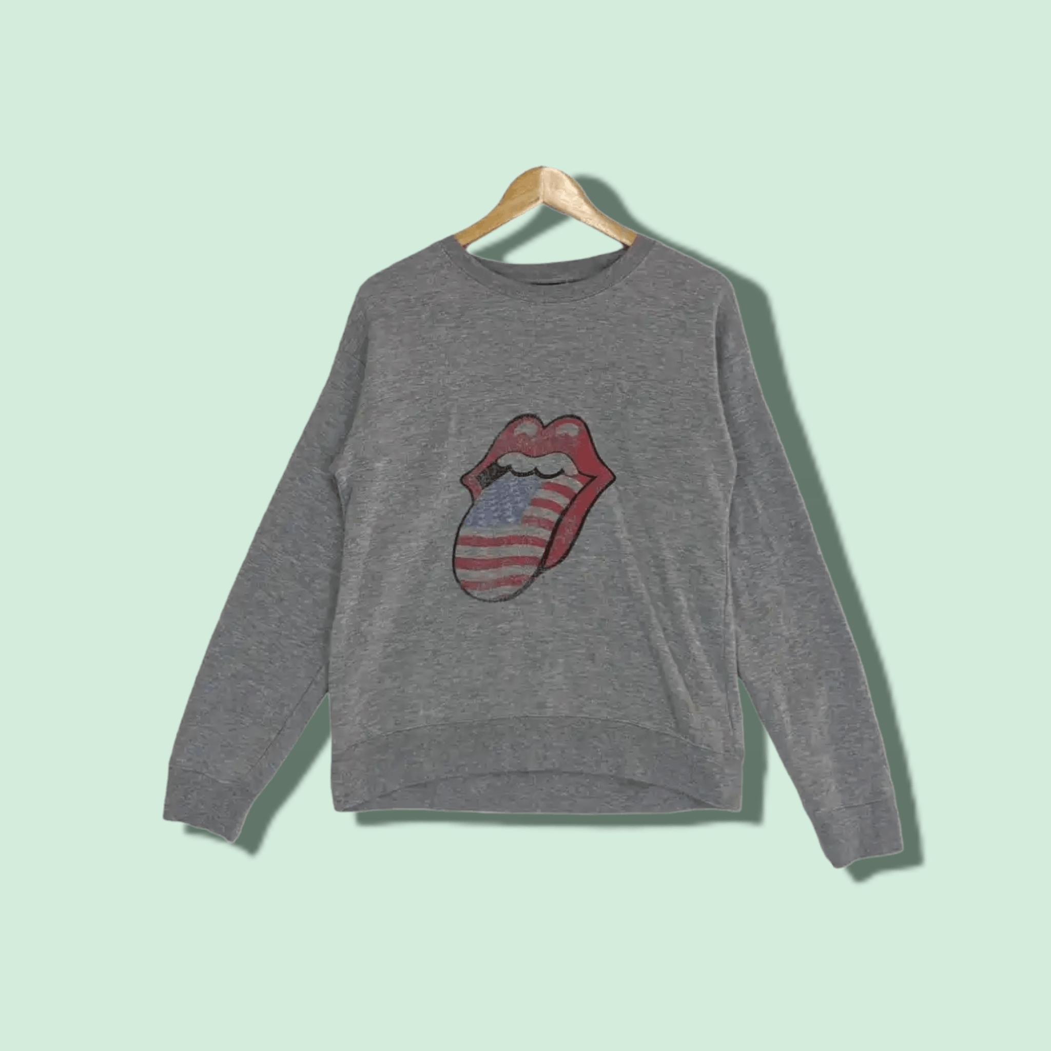 Band Tees × Bravado × The Rolling Stones 2016 ROLLING STONE Jumper Sweatshirt Size S / US 4 / IT 40 - 1 Thumbnail