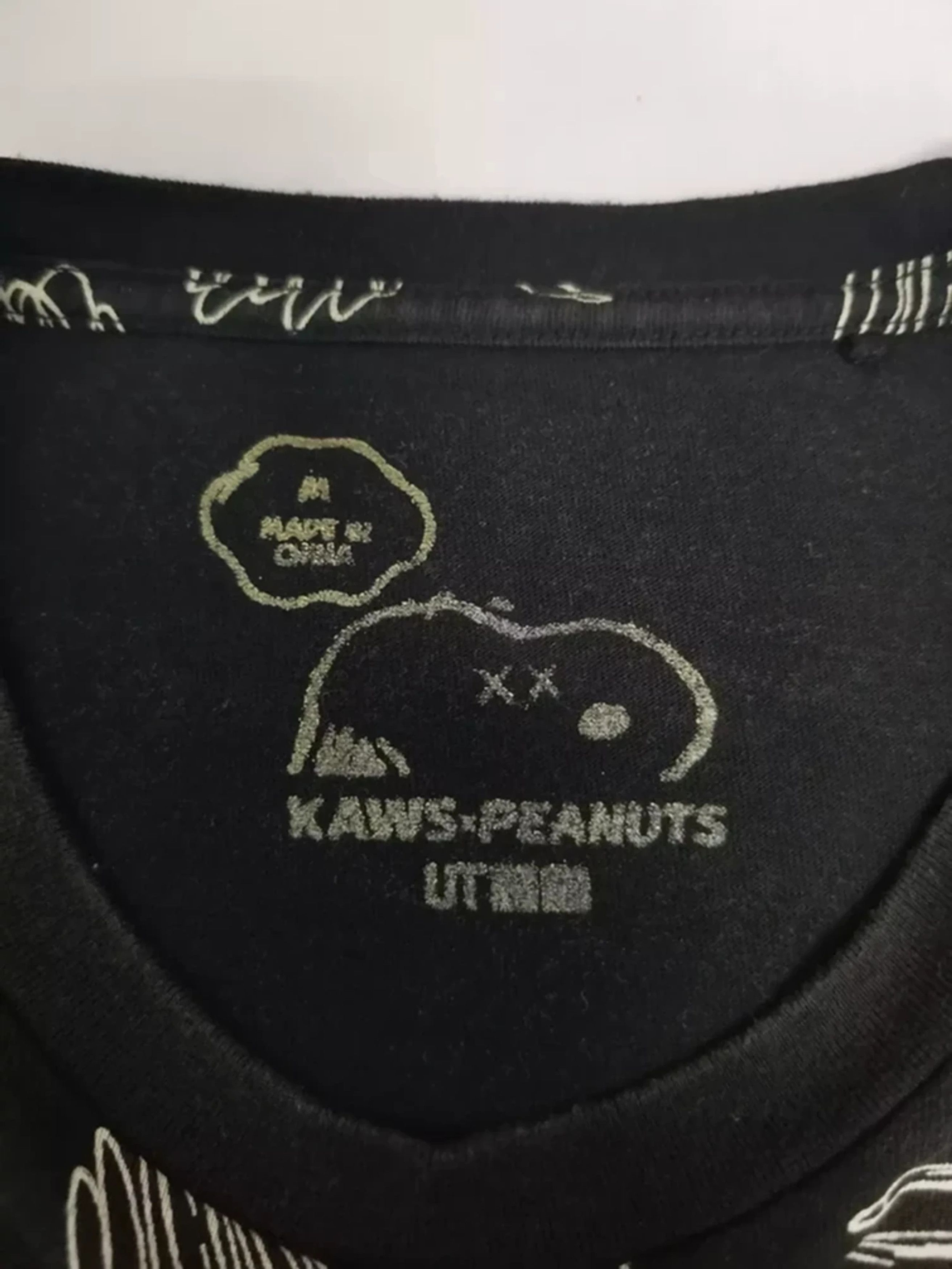 Kaws Kaws x Peanuts OverPrint Tee OriginalFake Japanese Brand Size US M / EU 48-50 / 2 - 4 Thumbnail