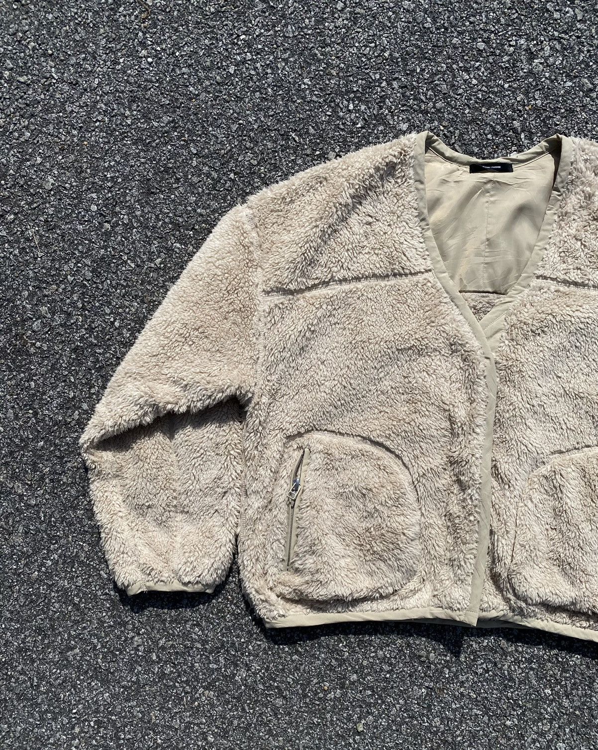 Japanese Brand GONE 🔥 Journal Standard Fluffy Fleece Cardigan Jacket Size L / US 10 / IT 46 - 2 Thumbnail
