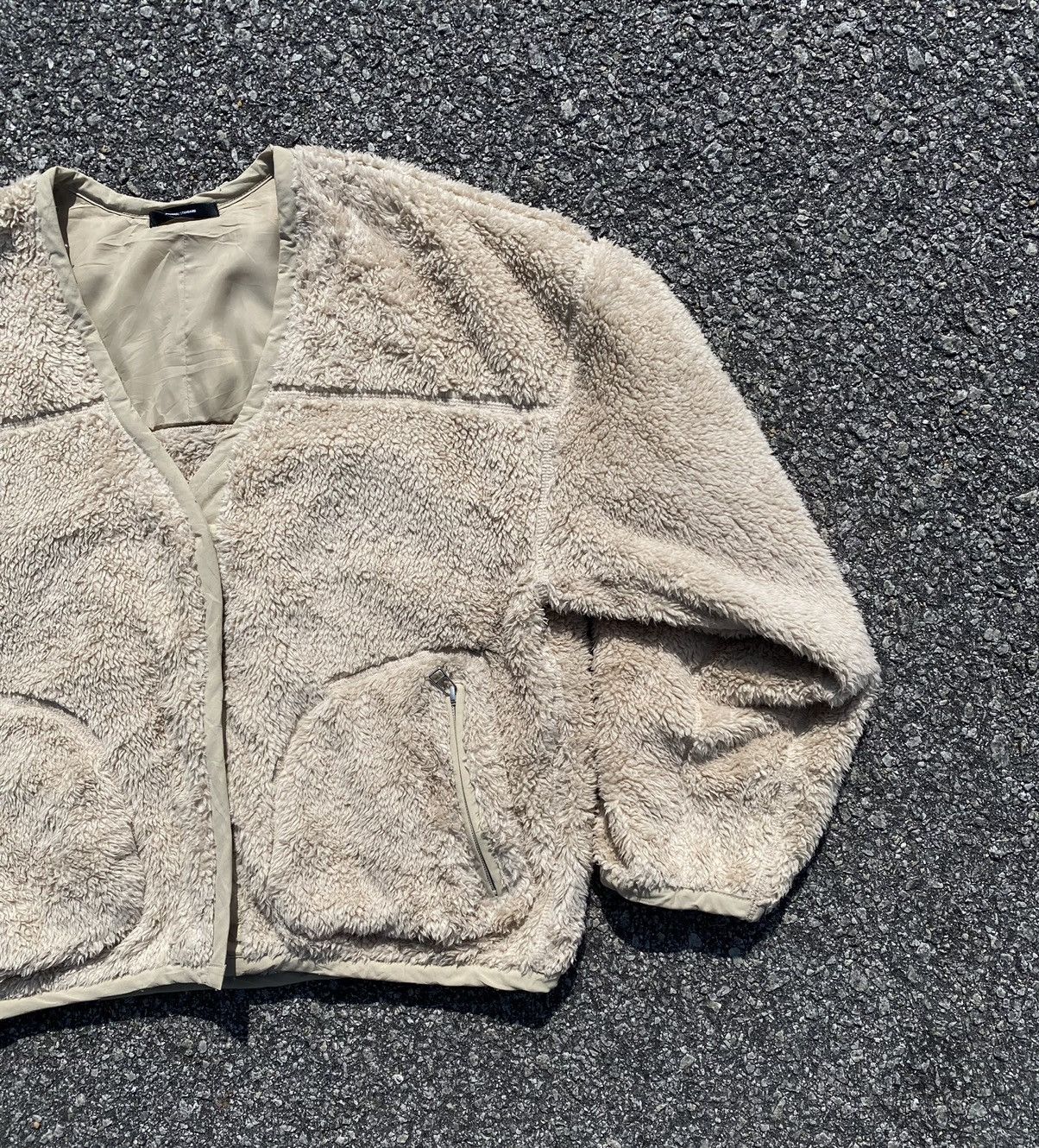Japanese Brand GONE 🔥 Journal Standard Fluffy Fleece Cardigan Jacket Size L / US 10 / IT 46 - 3 Thumbnail