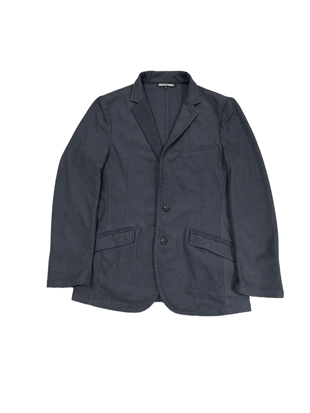 image of 5351 Pour Les Hommes Wool Blazer Jacket Nice Design in Grey, Men's (Size Small)