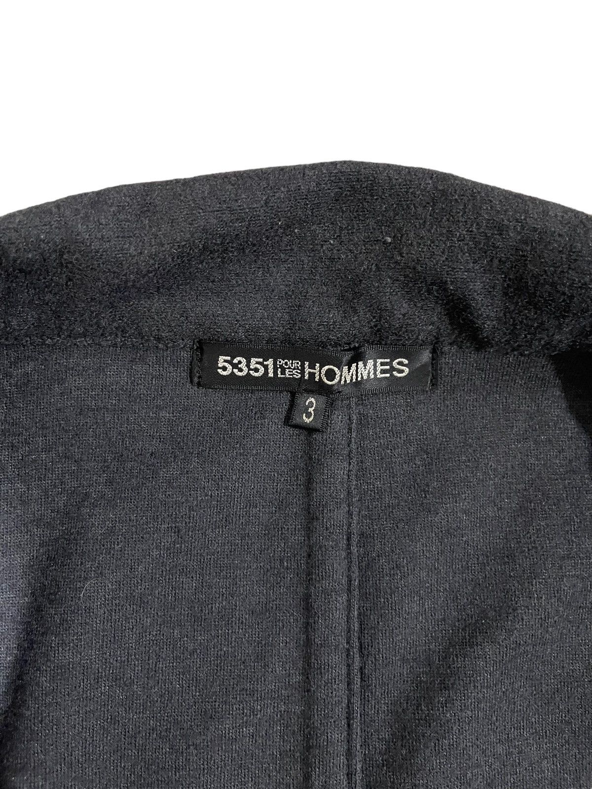 5351 POUR LES HOMMES Vintage 5351 Pour Les Hommes Wool Blazer Jacket Nice Design Size US S / EU 44-46 / 1 - 10 Thumbnail