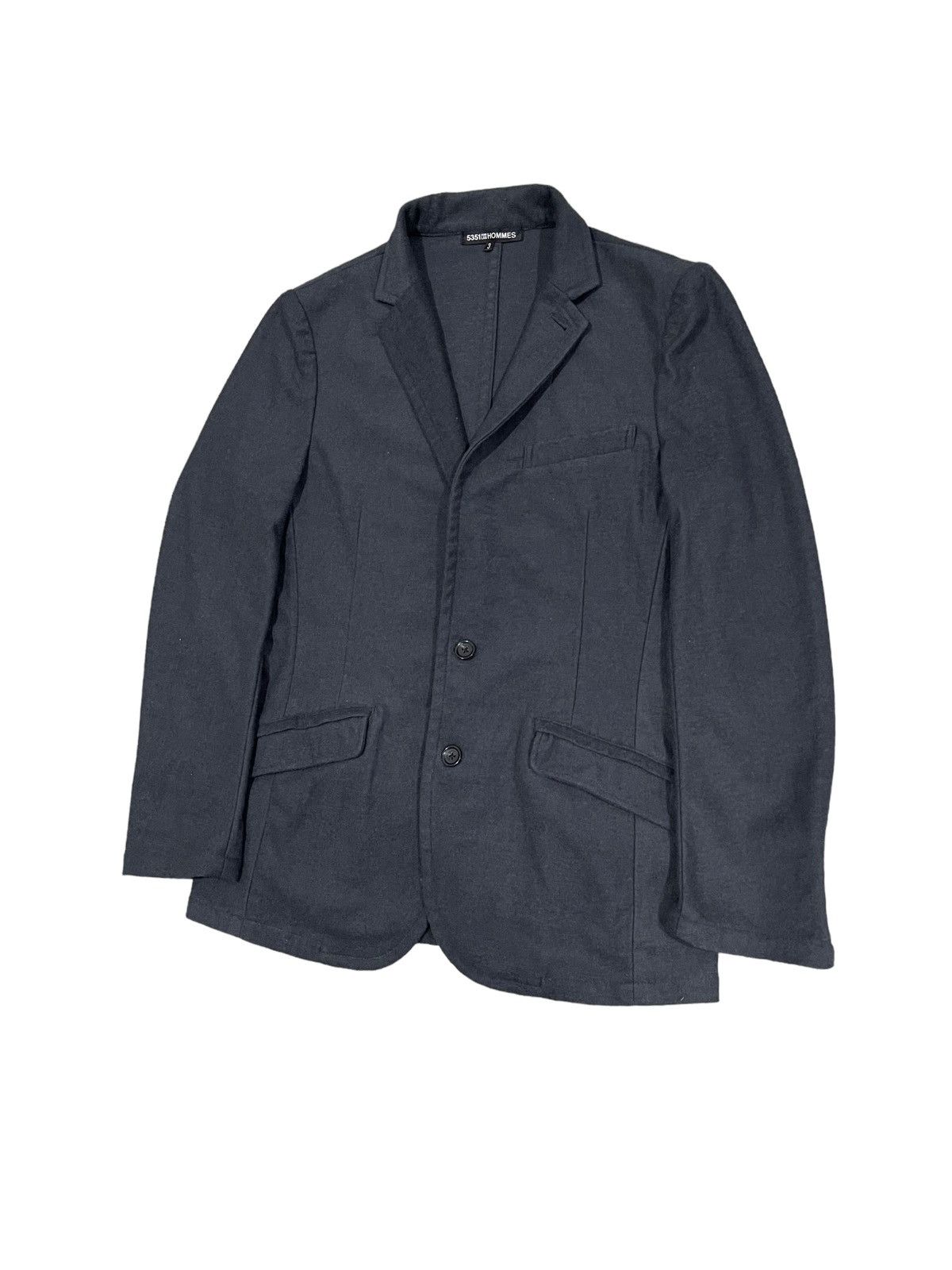 5351 POUR LES HOMMES Vintage 5351 Pour Les Hommes Wool Blazer Jacket Nice Design Size US S / EU 44-46 / 1 - 3 Thumbnail