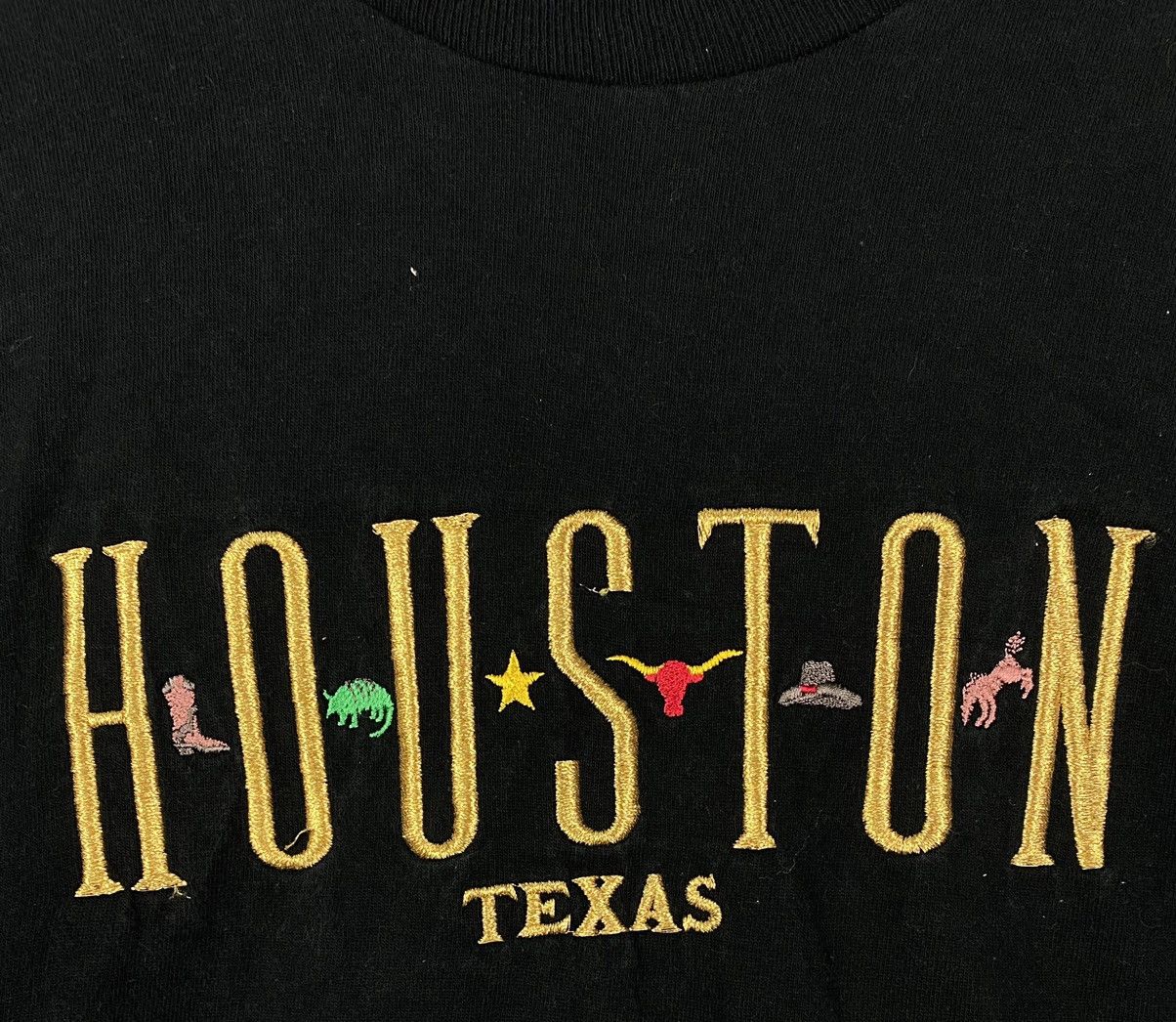 Vintage OFFER 🔥 Vintage Houston Texas Tee T Shirt Size US L / EU 52-54 / 3 - 5 Thumbnail