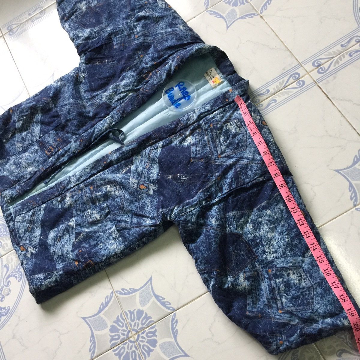 Japanese Brand Rare kimono hanten denim design Size US S / EU 44-46 / 1 - 8 Thumbnail