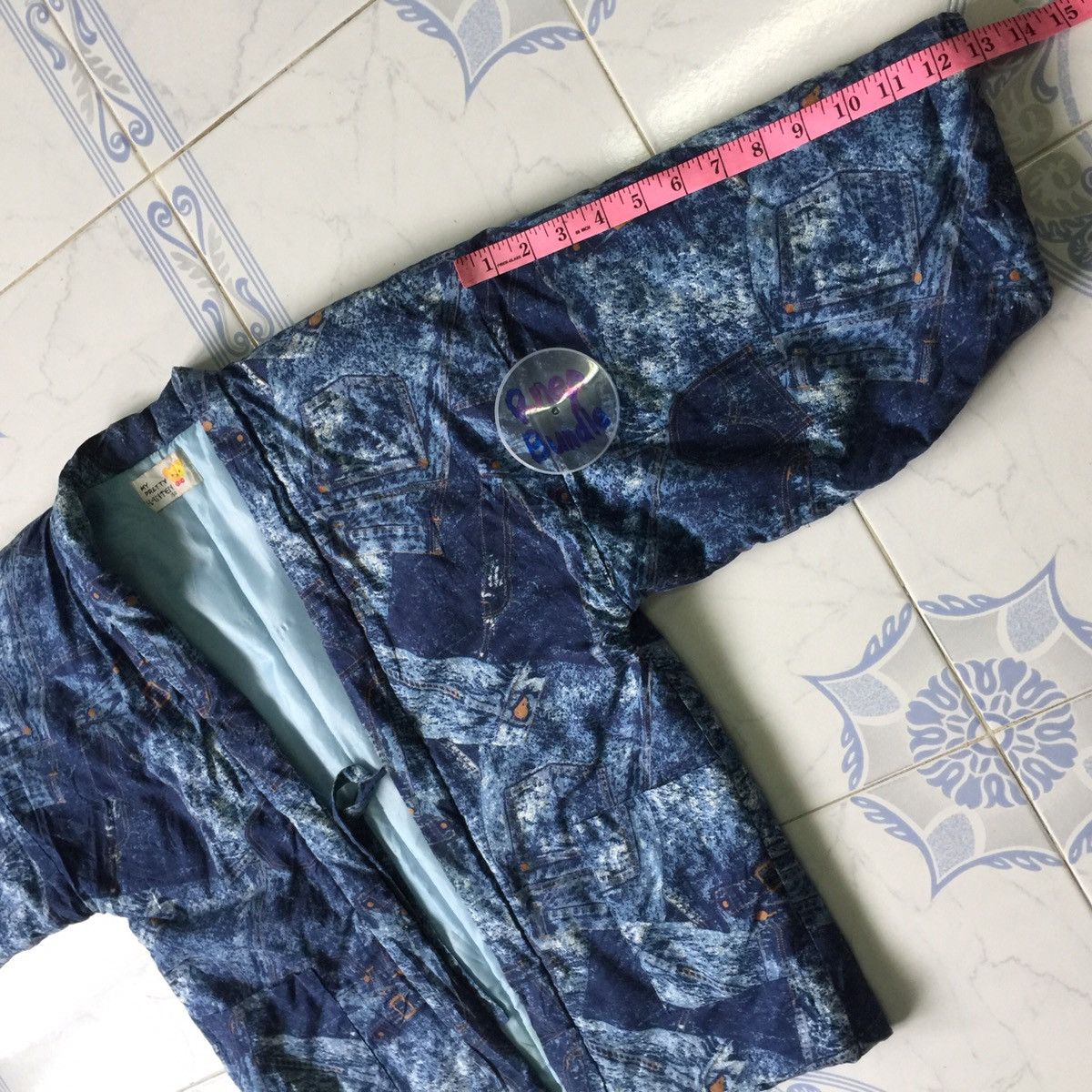 Japanese Brand Rare kimono hanten denim design Size US S / EU 44-46 / 1 - 9 Thumbnail
