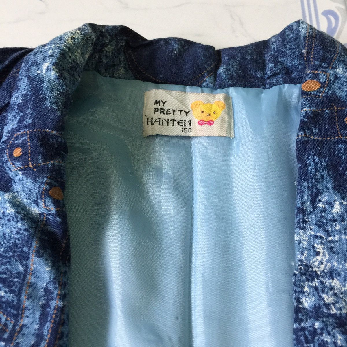 Japanese Brand Rare kimono hanten denim design Size US S / EU 44-46 / 1 - 11 Thumbnail