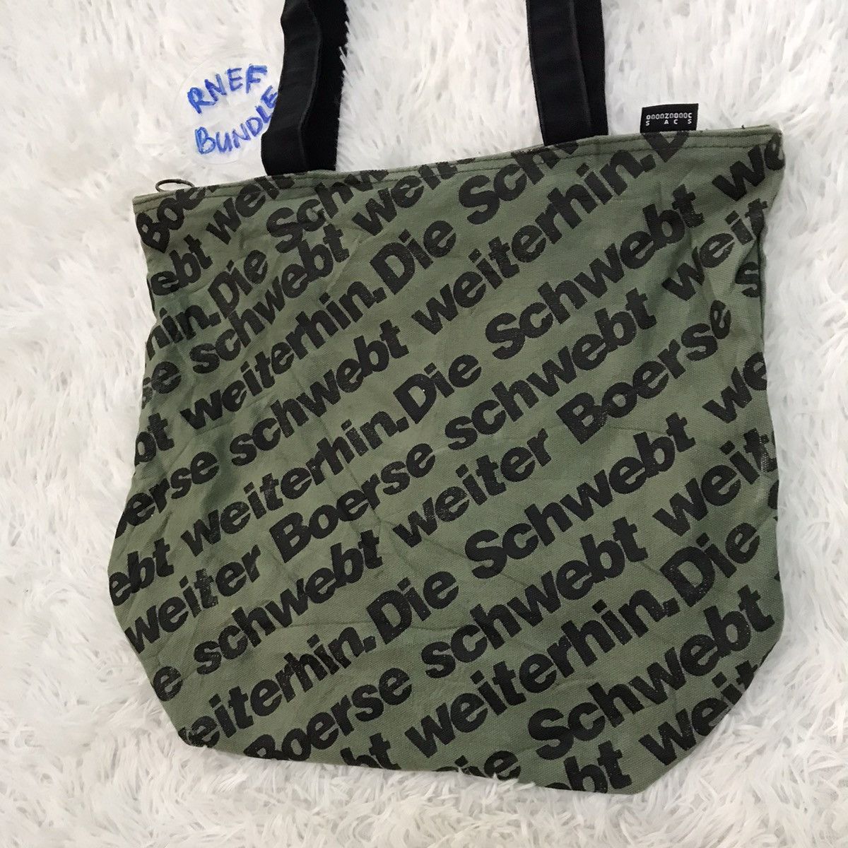 Japanese Brand OOOOZOOOOC S AC S tote bag Size ONE SIZE - 4 Thumbnail