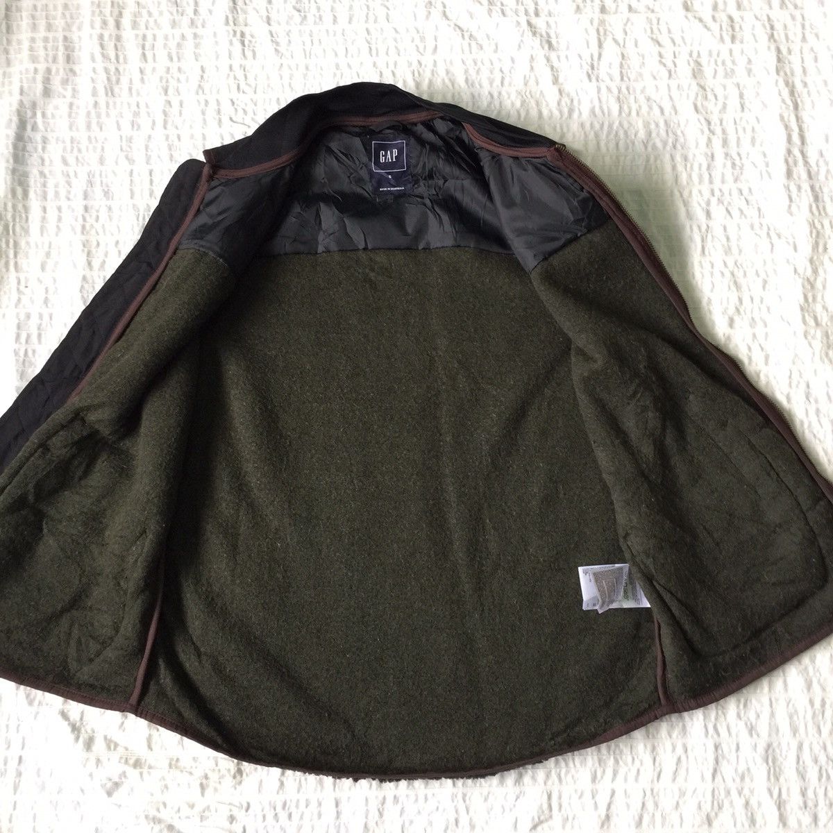 Gap GAP Fleece Zip Up Vest Jacket S Size US S / EU 44-46 / 1 - 6 Thumbnail