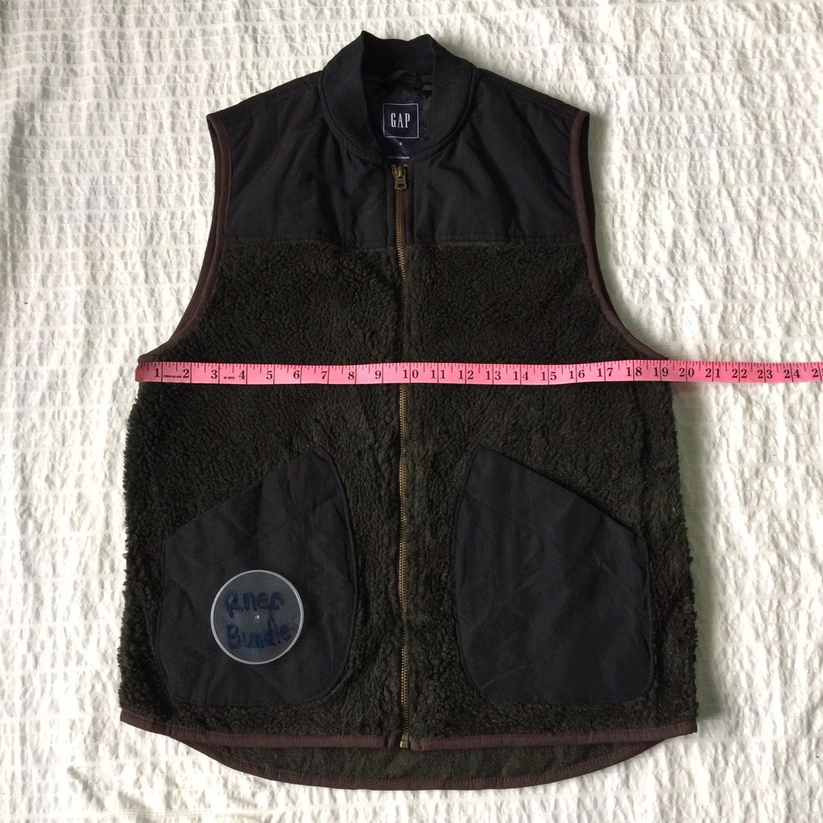 Gap GAP Fleece Zip Up Vest Jacket S Size US S / EU 44-46 / 1 - 2 Thumbnail