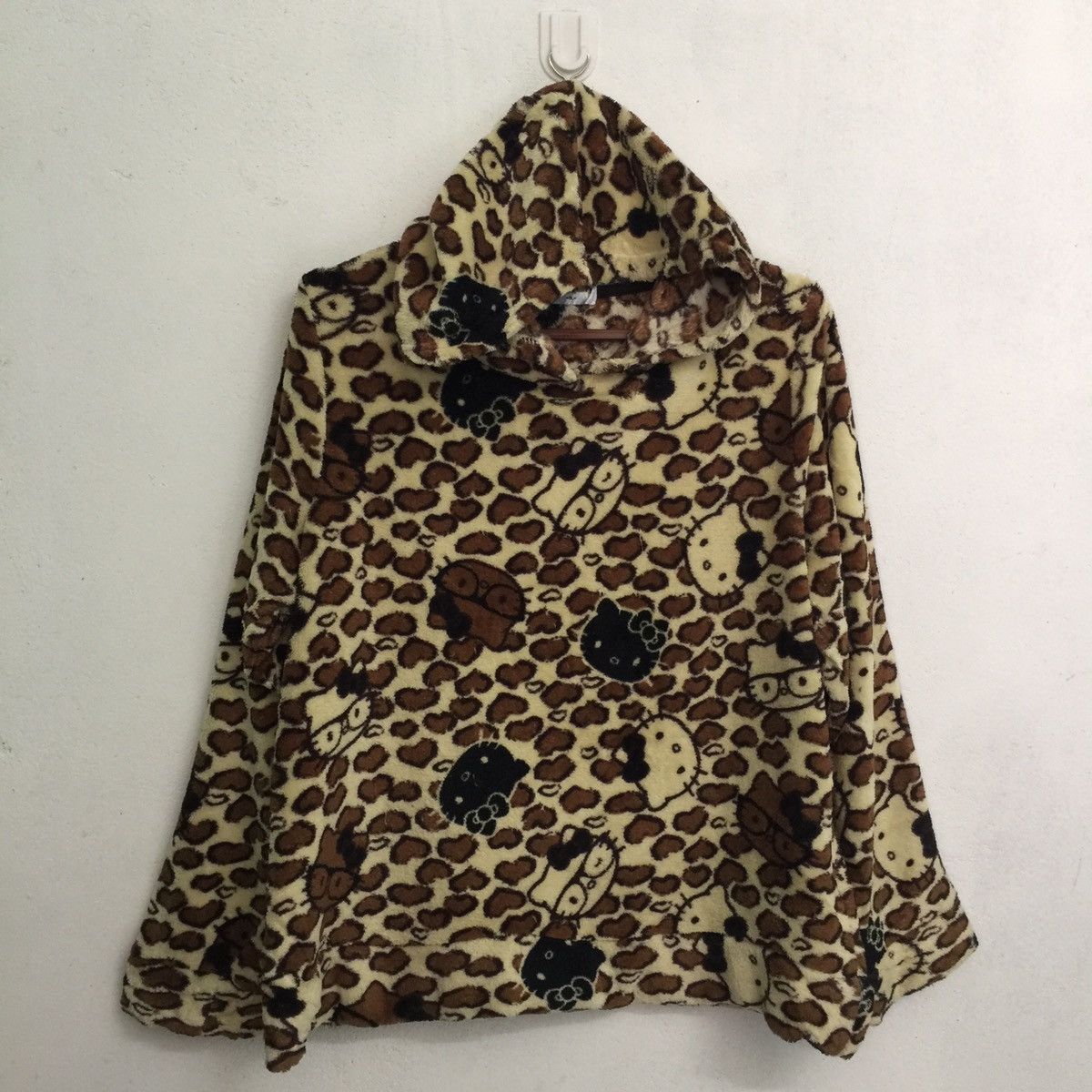 Anime Full print hello kitty cartoon sweatshirt fleece hoodie Size US L / EU 52-54 / 3 - 3 Thumbnail